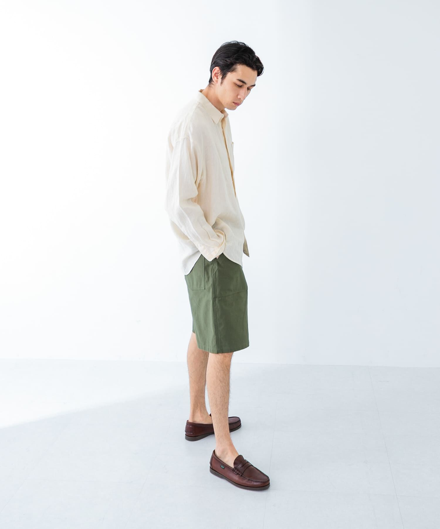 URBAN RESEARCH「LINEN LONG-SLEEVE SHIRTS」|シャツ・ブラウス|