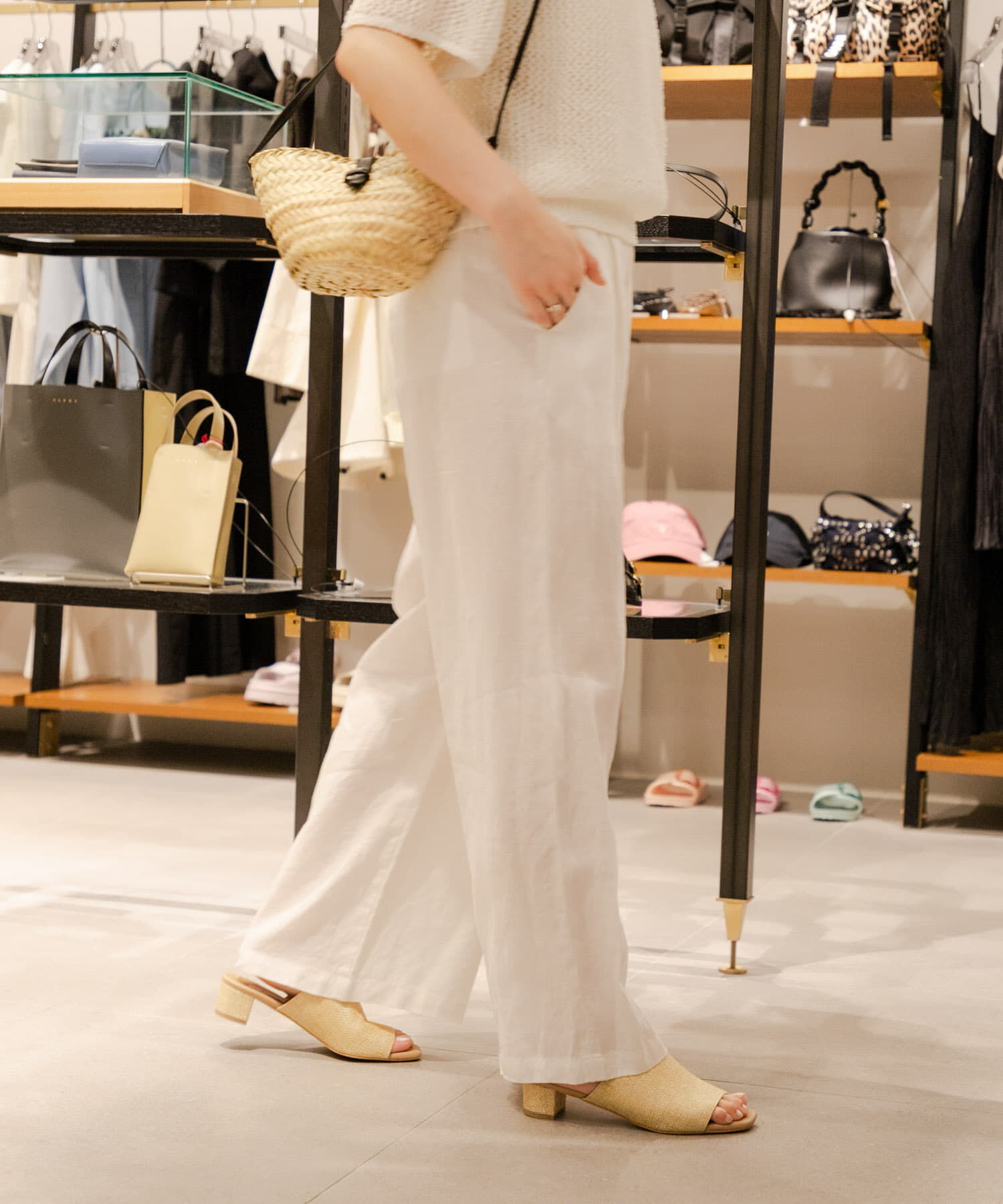 URBAN RESEARCH「『別注』 MILLIWM&times;URBAN RESEARCH　オープントゥミュール」|サンダル|