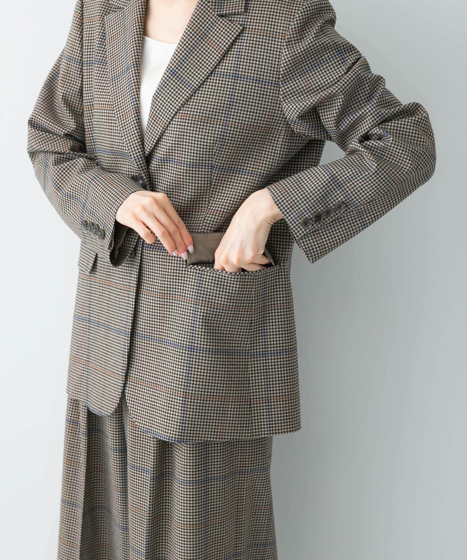 URBAN RESEARCH ROSSO「チェックテーラードジャケット」|その他|