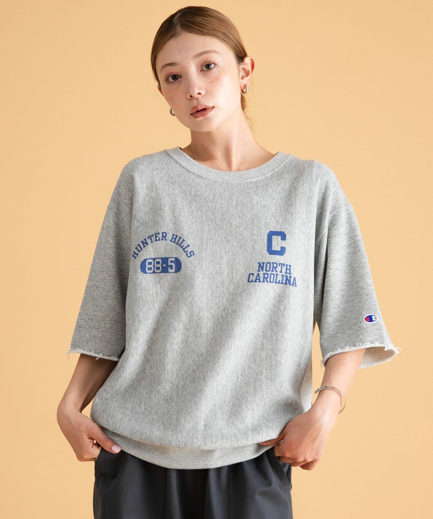 Sonny Label 「『別注』Champion&times;Sonny Label　リバースウィーブロゴスウェットTシャツ」|スウェット・ジャージ|