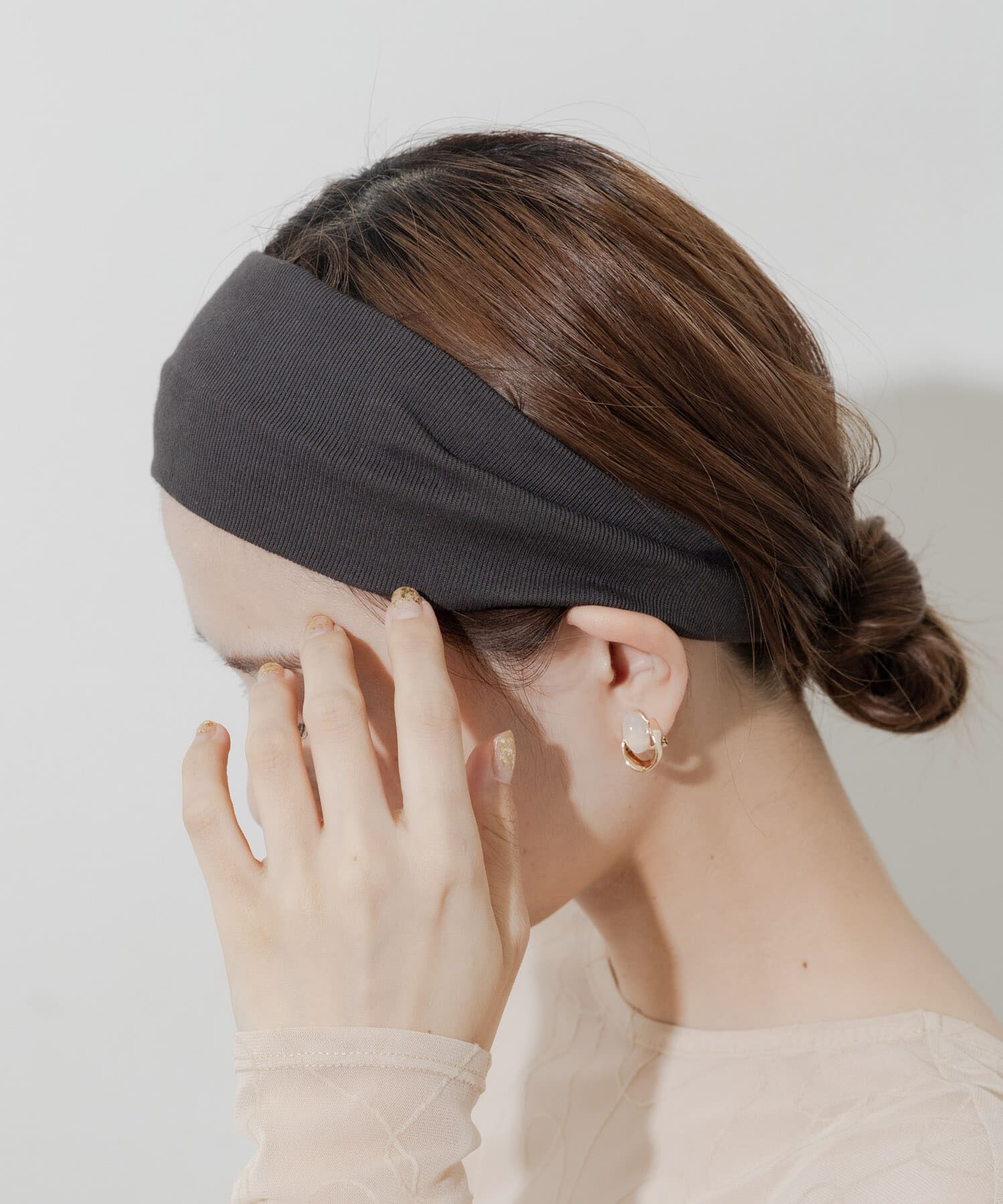 SMELLY「シンプルヘアバンド」|ヘアバンド|