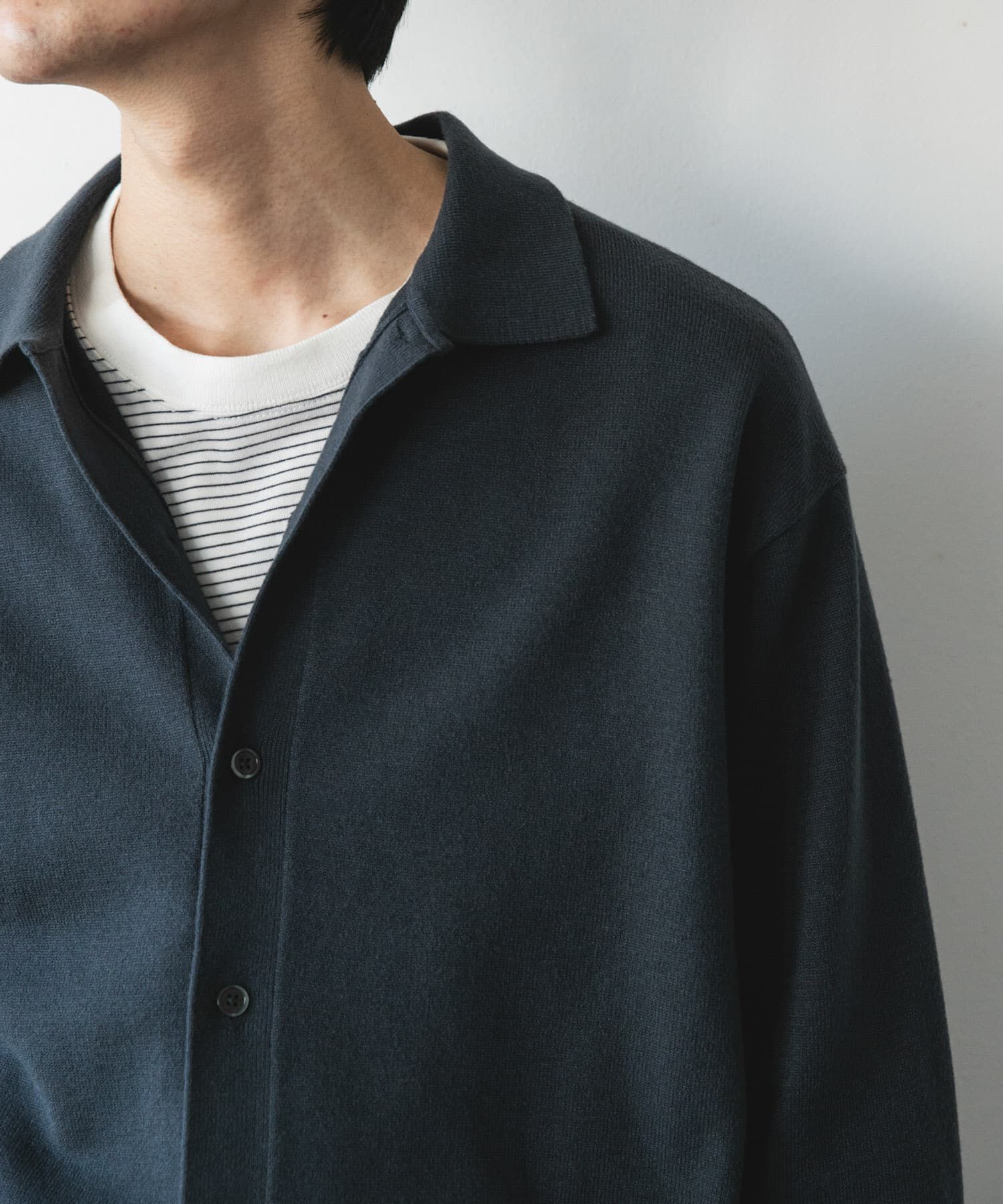 URBAN RESEARCH DOORS「『XLｻｲｽﾞ/WEB限定/仁村紗和さん着用』『UR TECH 200日ﾆｯﾄ』ｼｬﾂ ｶｰ」|カーディガン|