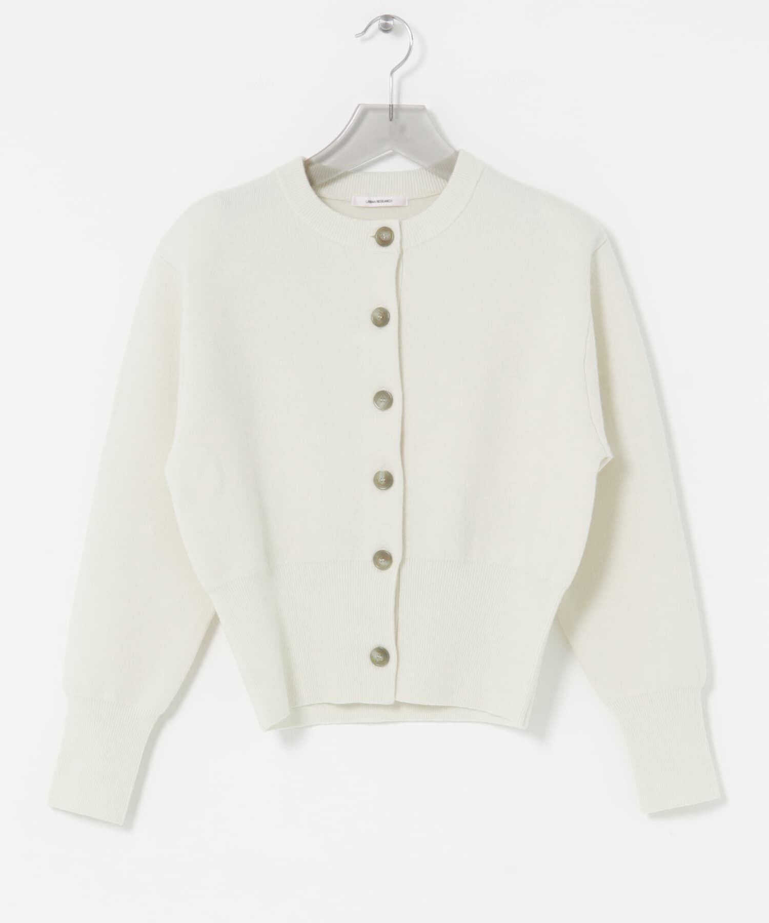 URBAN RESEARCH「ウールカシミヤショルダーパッドカーディガン」|カーディガン|