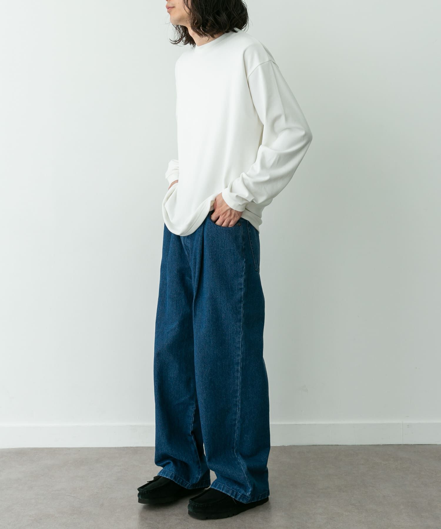 Sonny Label 「ふわもちストレッチロングスリーブTEE」|Tシャツ・カットソー|