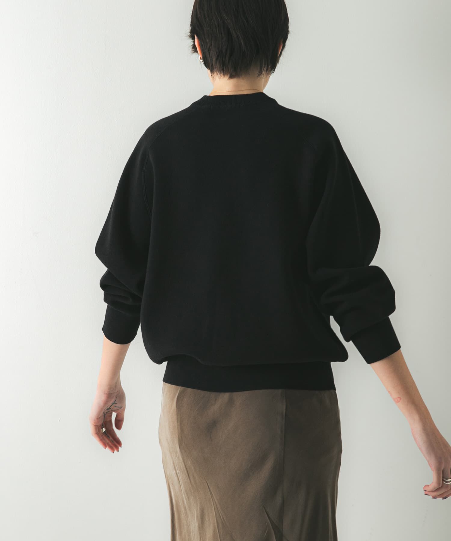 URBAN RESEARCH「コットンカシミヤスウェットニット」|ニット・セーター|