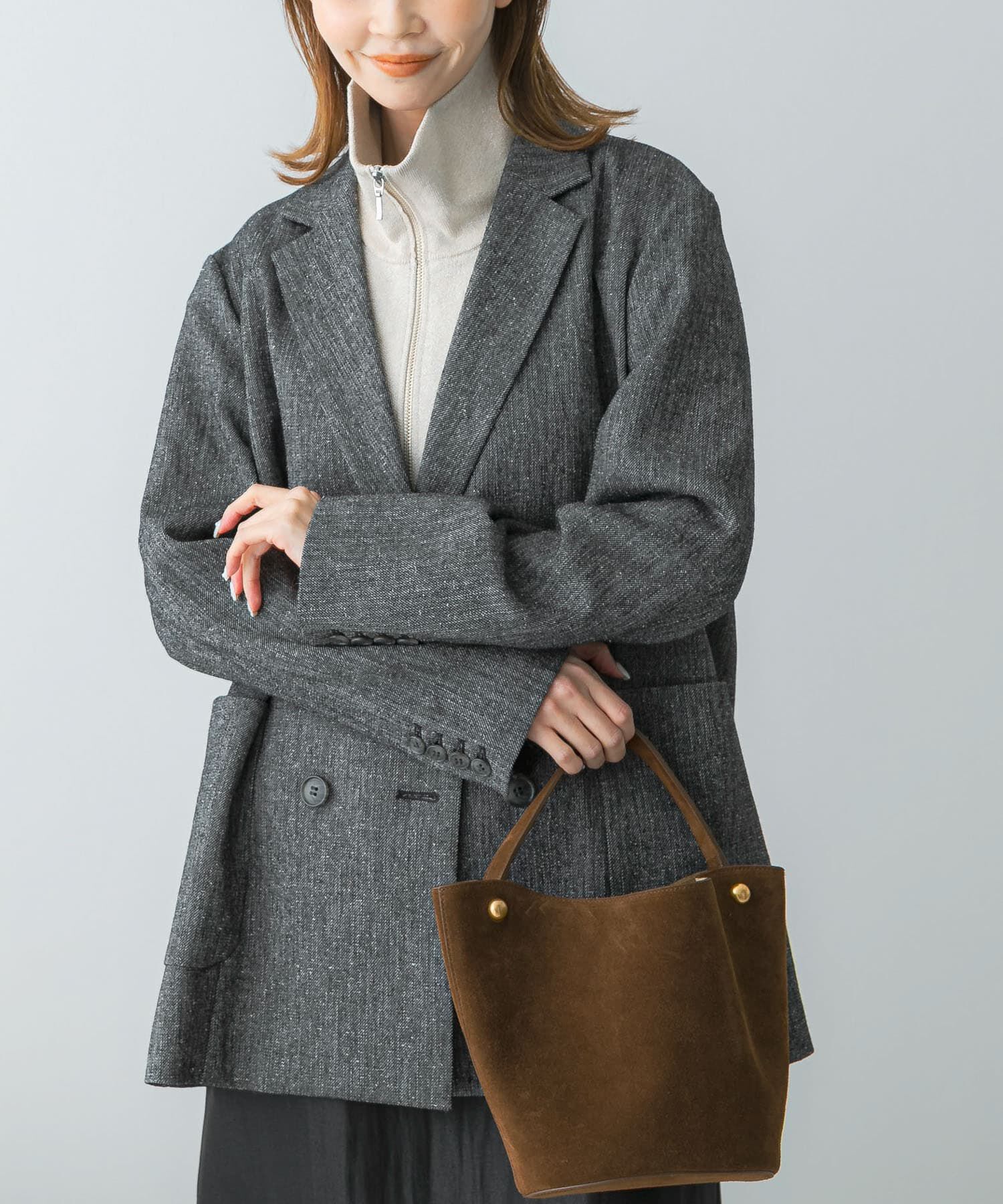 URBAN RESEARCH ROSSO「ツイードテーラードダブルジャケット」|その他|