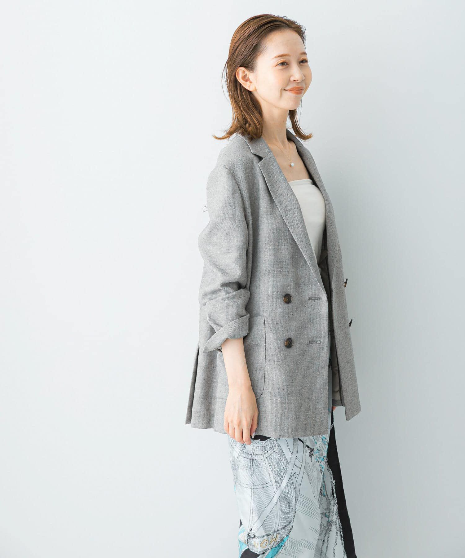 URBAN RESEARCH ROSSO「ツイードテーラードダブルジャケット」|その他|