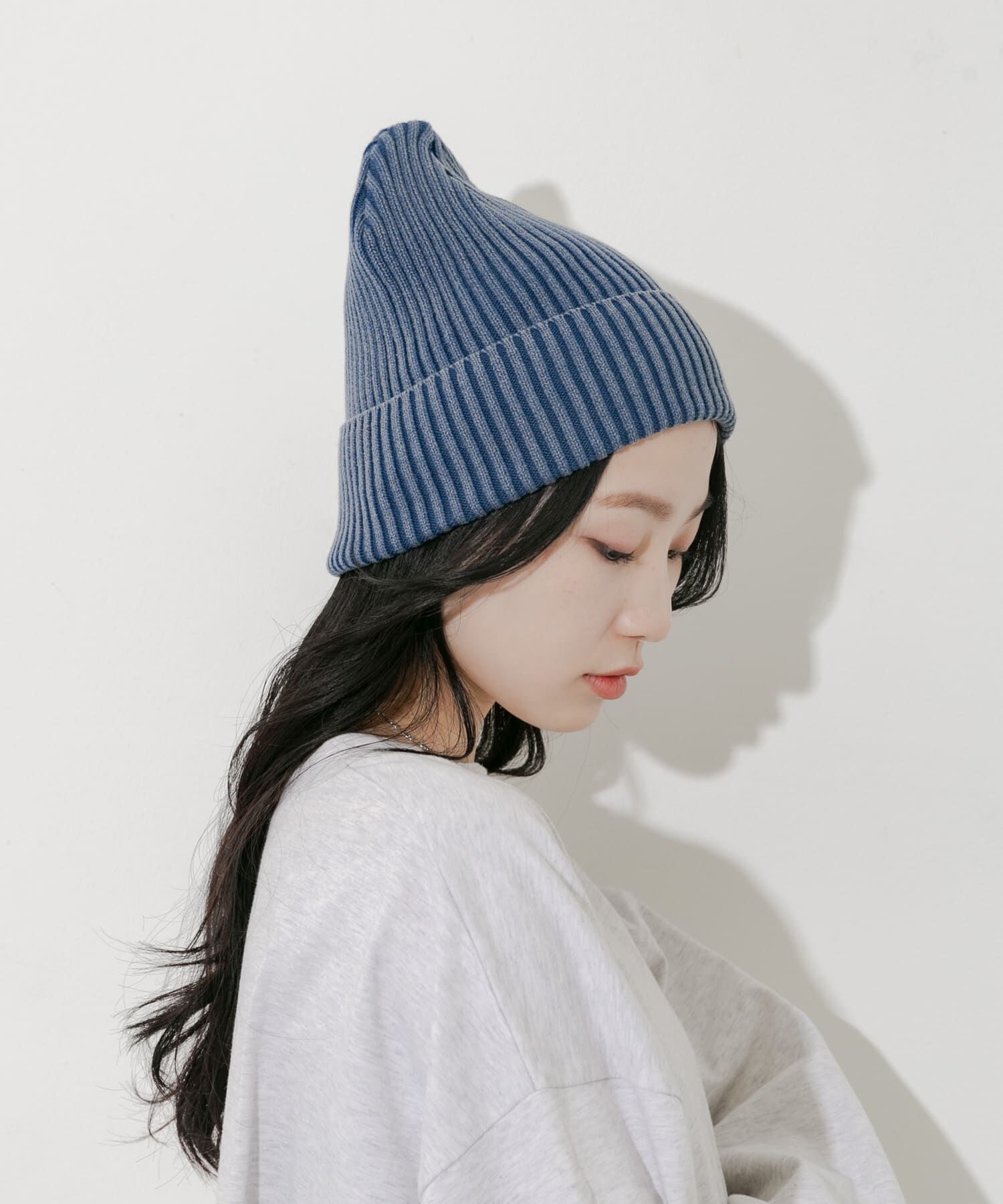 SMELLY「ウォッシュリブワッチ」|ニット帽|