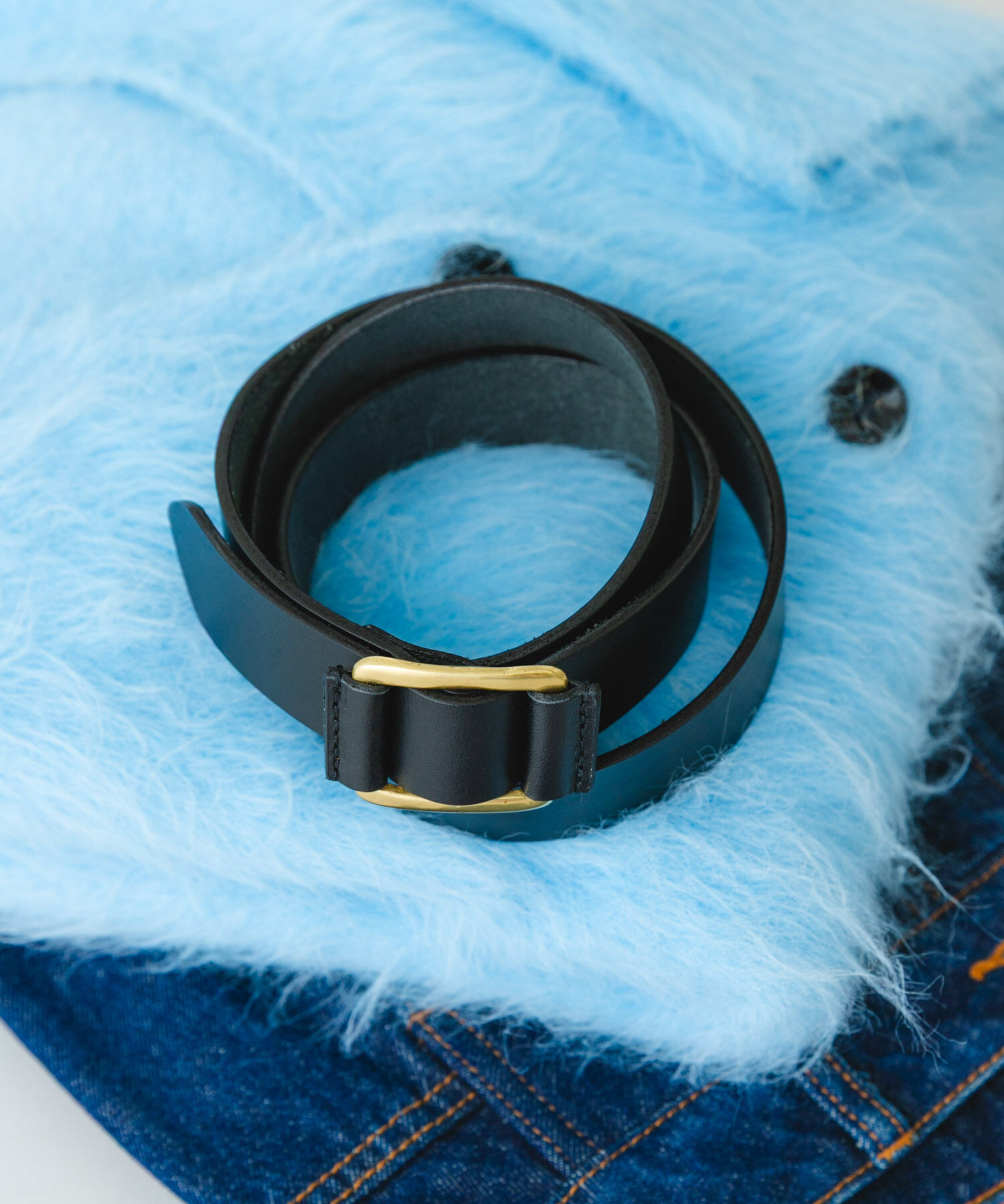 RODE SKO「atelier brugge　SLIDE LETHER BELT」|ベルト|