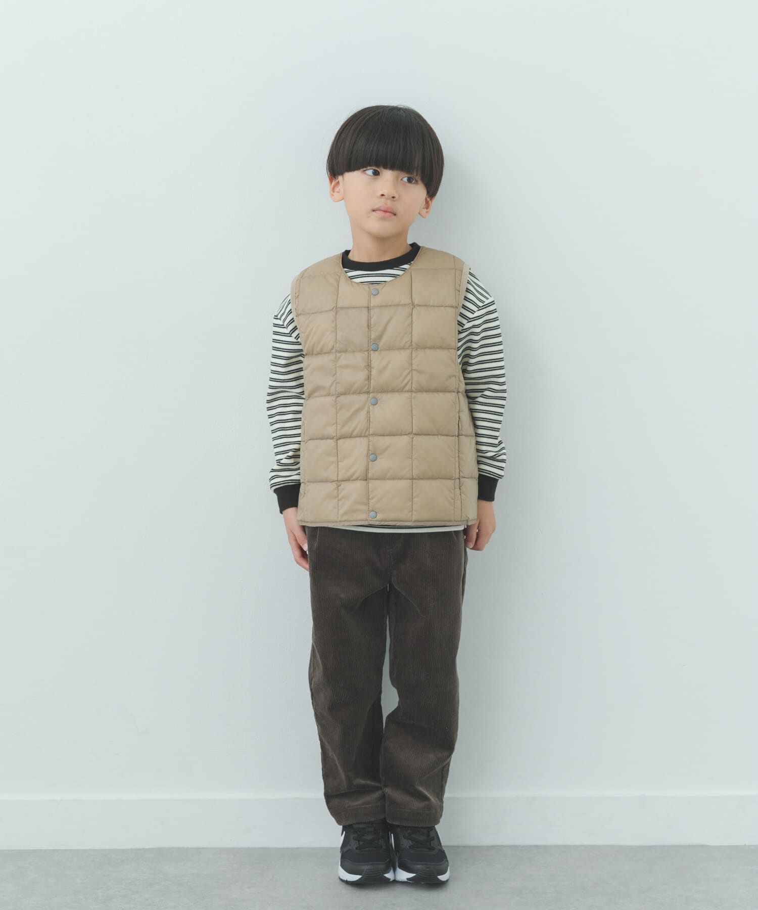 URBAN RESEARCH DOORS「TAION　CREWNECK BUTTON DOWN VEST(KIDS)」|その他|