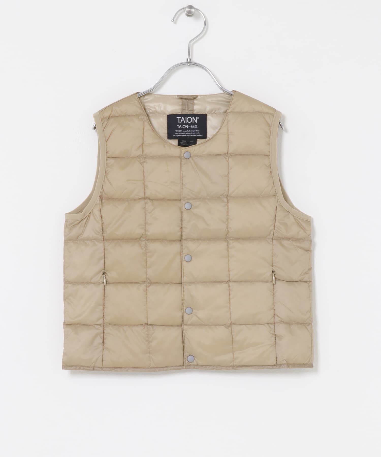 URBAN RESEARCH DOORS「TAION　CREWNECK BUTTON DOWN VEST(KIDS)」|その他|