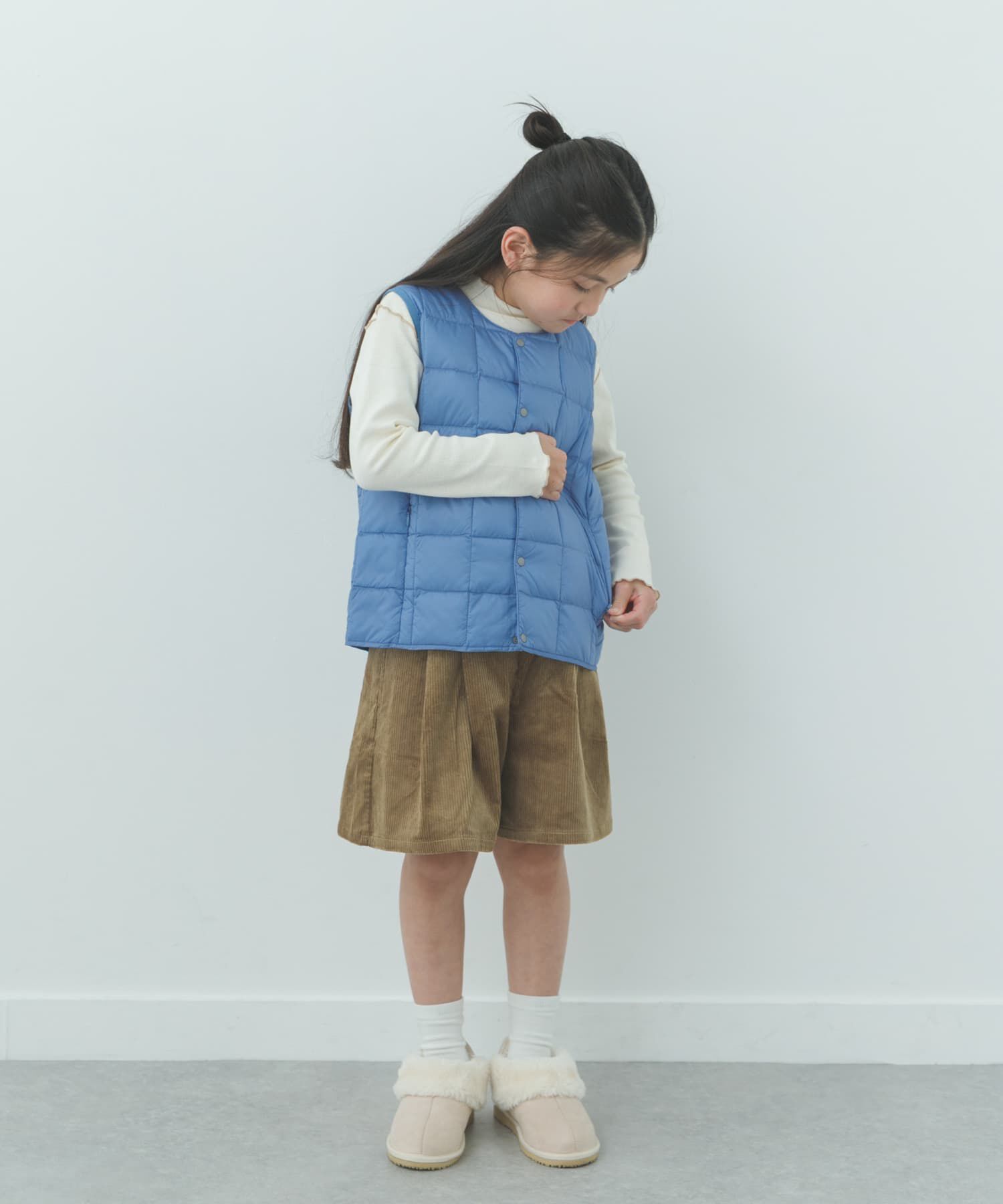 URBAN RESEARCH DOORS「TAION　CREWNECK BUTTON DOWN VEST(KIDS)」|その他|