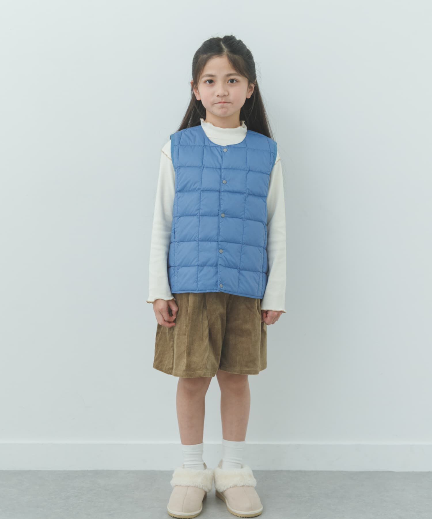 URBAN RESEARCH DOORS「TAION　CREWNECK BUTTON DOWN VEST(KIDS)」|その他|