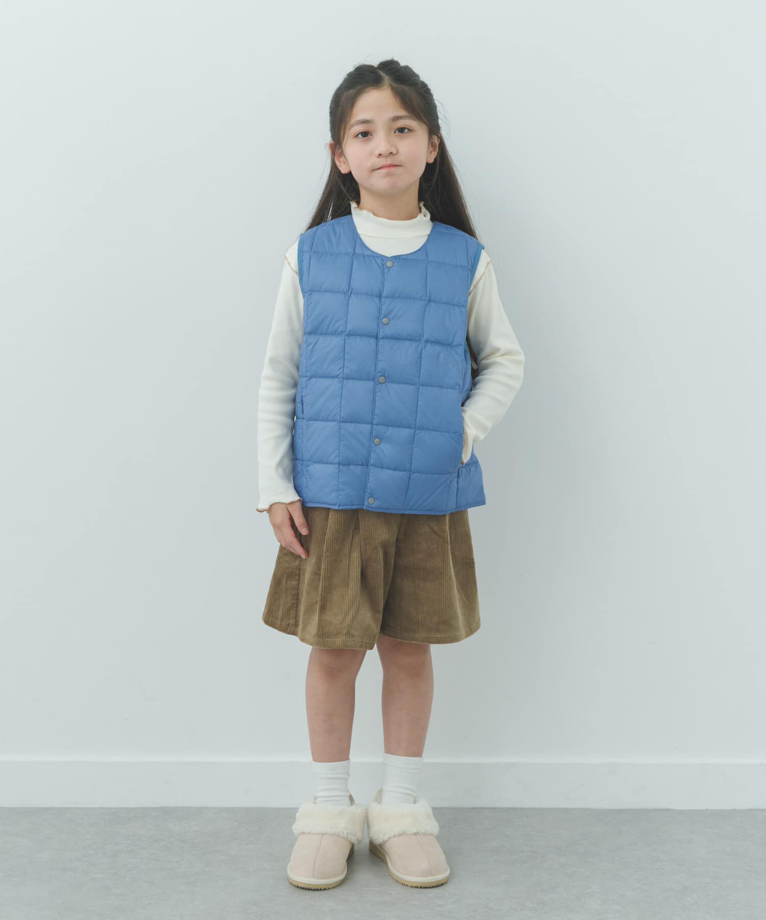 URBAN RESEARCH DOORS「TAION　CREWNECK BUTTON DOWN VEST(KIDS)」|その他|