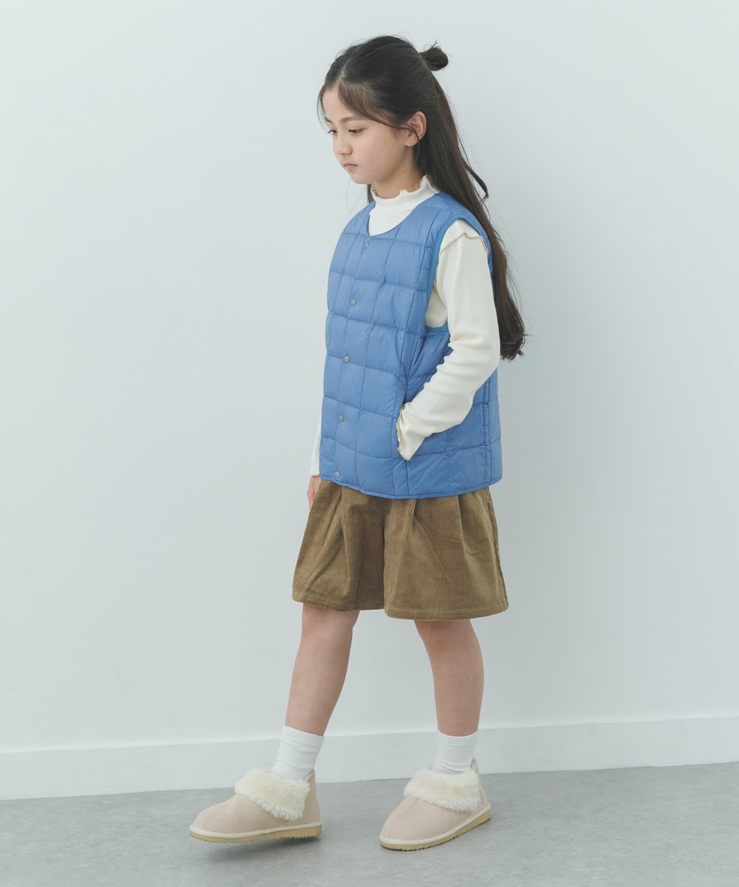 URBAN RESEARCH DOORS「TAION　CREWNECK BUTTON DOWN VEST(KIDS)」|その他|