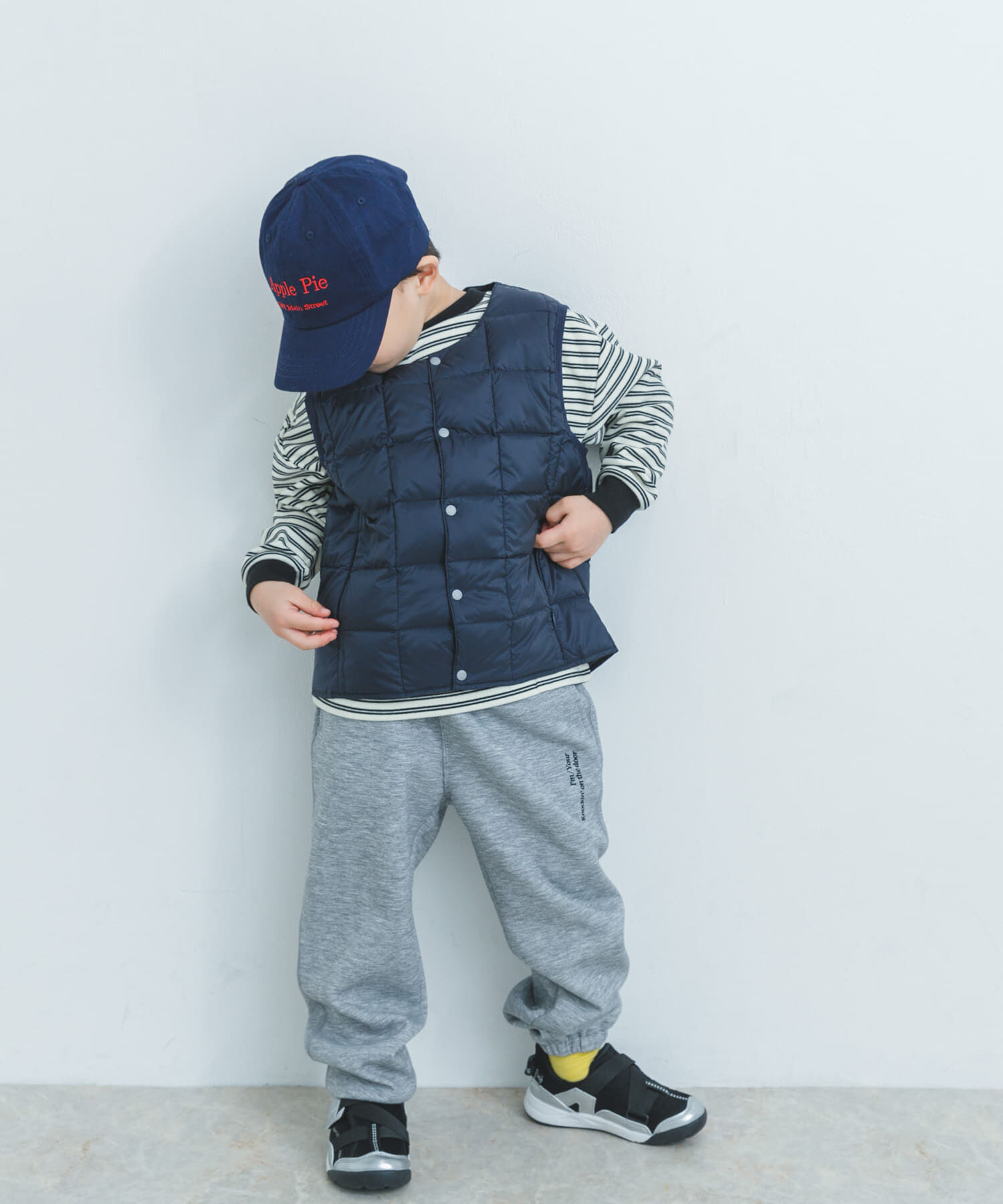 URBAN RESEARCH DOORS「TAION　CREWNECK BUTTON DOWN VEST(KIDS)」|その他|