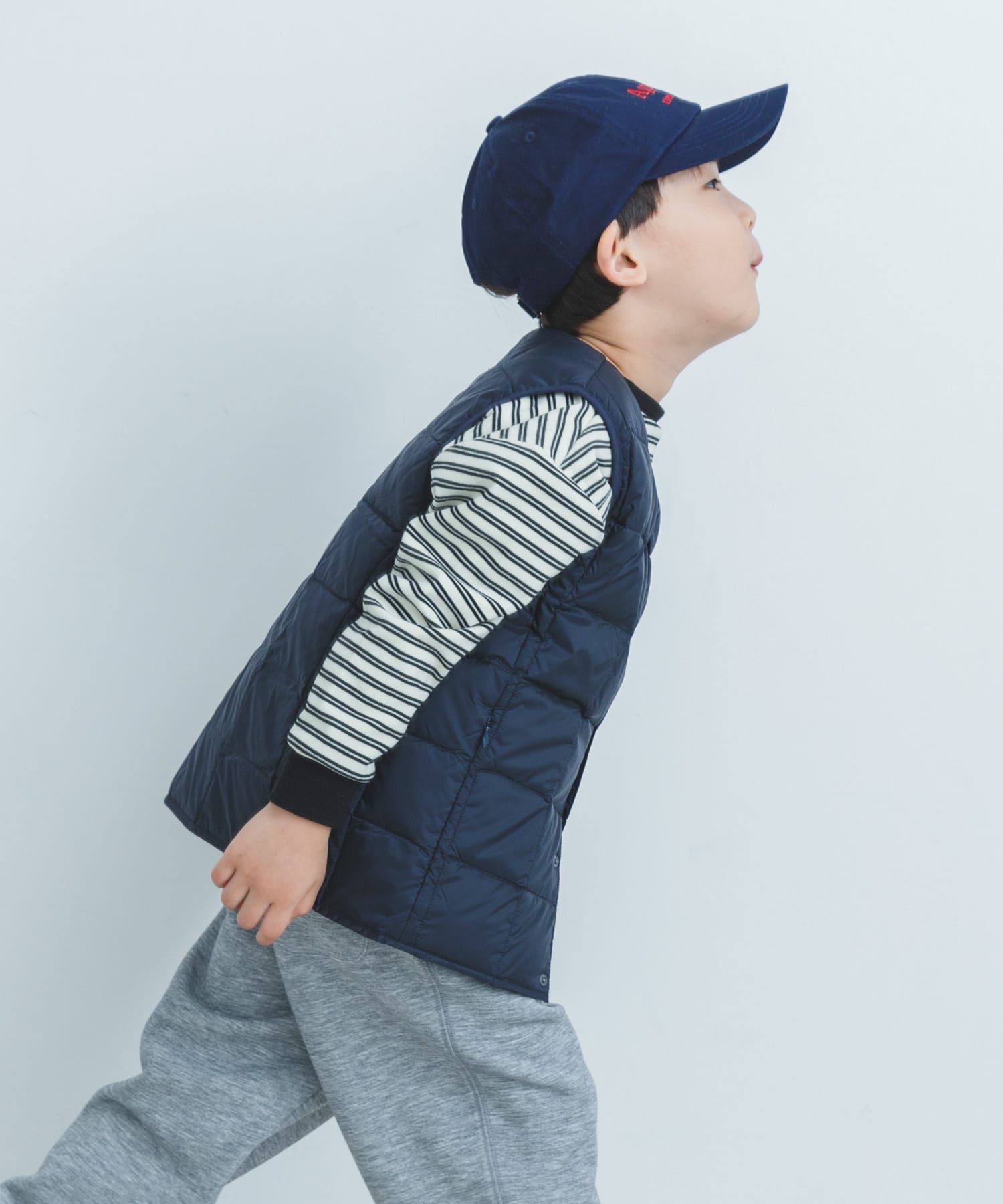 URBAN RESEARCH DOORS「TAION　CREWNECK BUTTON DOWN VEST(KIDS)」|その他|
