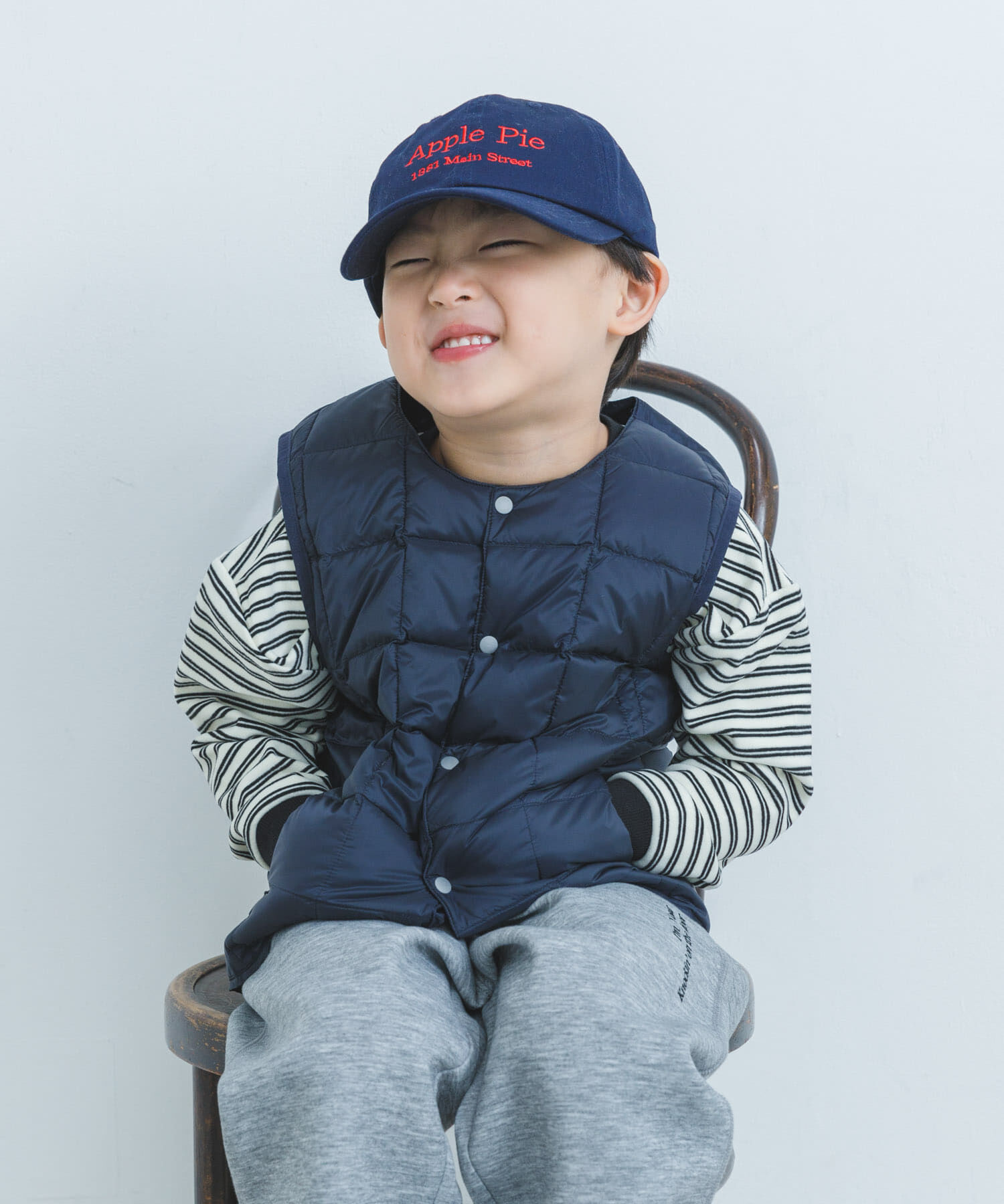 URBAN RESEARCH DOORS「TAION　CREWNECK BUTTON DOWN VEST(KIDS)」|その他|