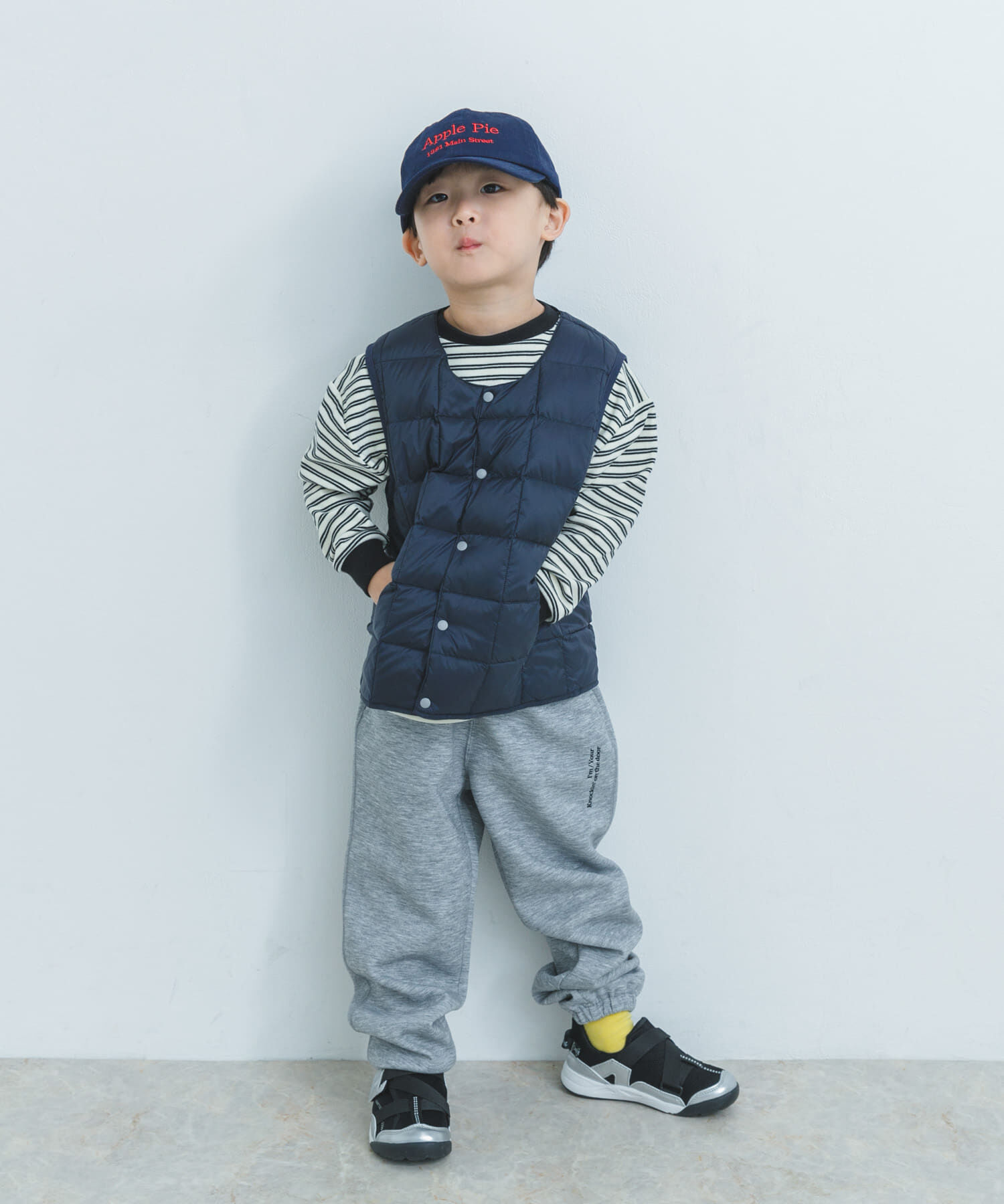 URBAN RESEARCH DOORS「TAION　CREWNECK BUTTON DOWN VEST(KIDS)」|その他|