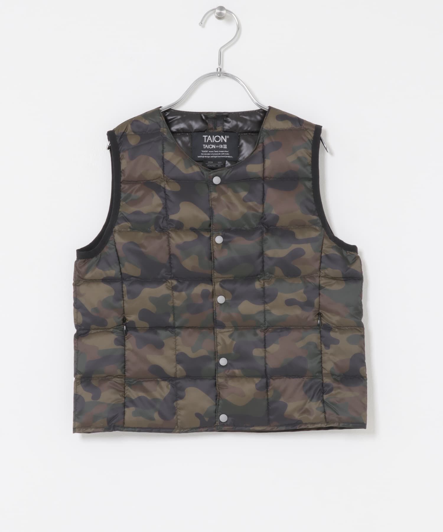 URBAN RESEARCH DOORS「TAION　CREWNECK BUTTON DOWN VEST(KIDS)」|その他|