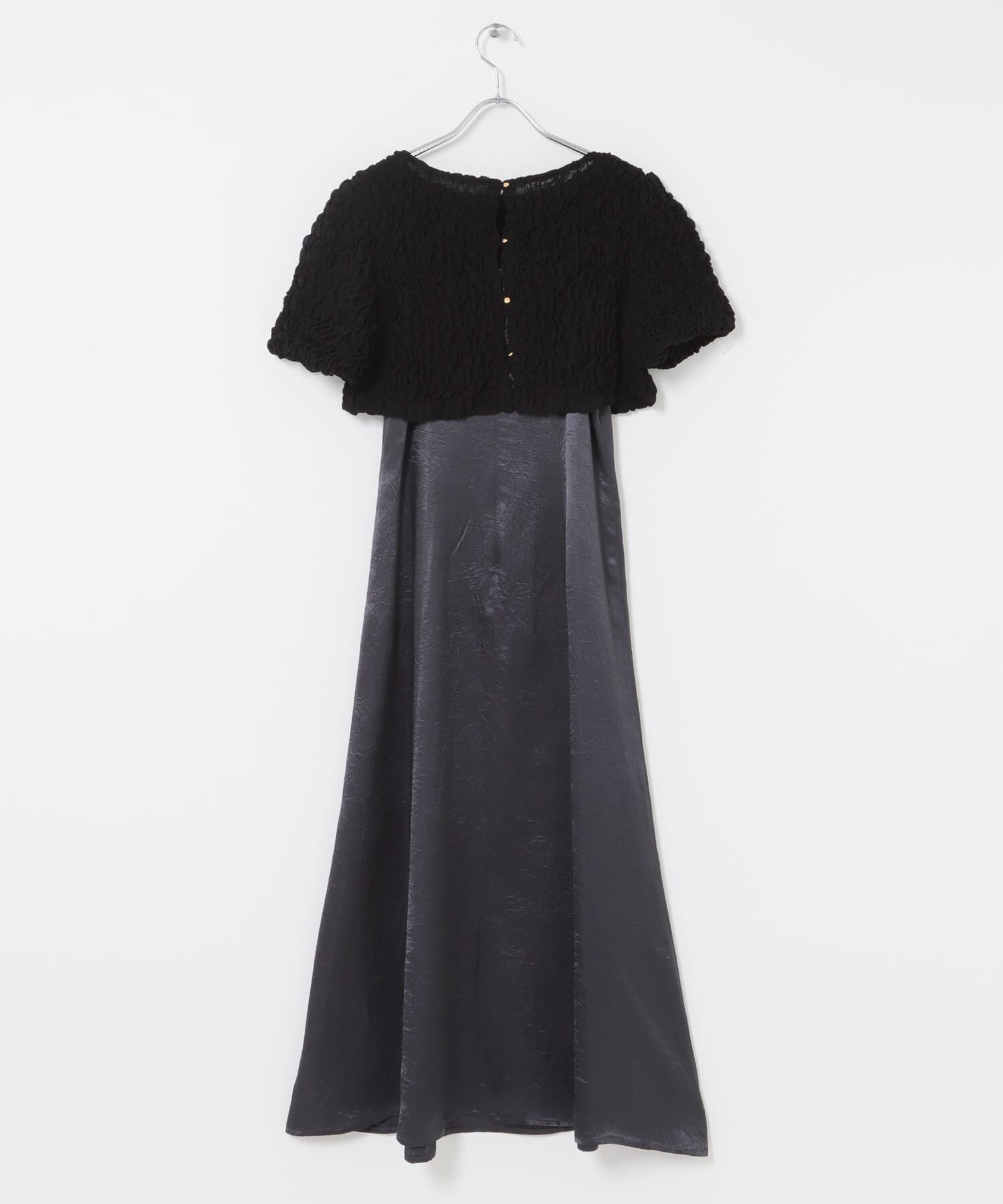 URBAN RESEARCH ROSSO「kaene　シャーリングシフォンブラウスセットドレス」|ワンピース|