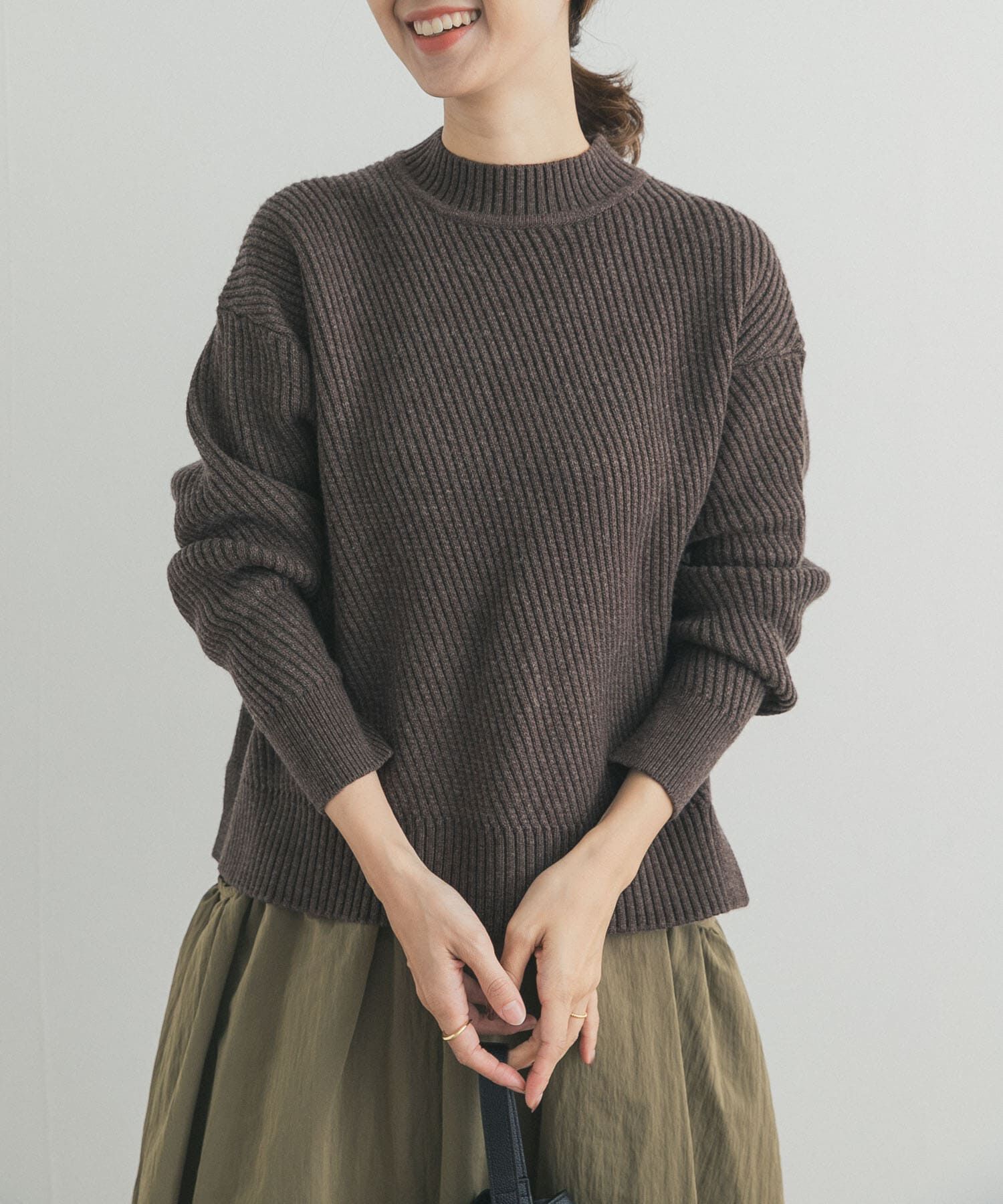 URBAN RESEARCH DOORS「ツイル編みKNIT」|ニット・セーター|