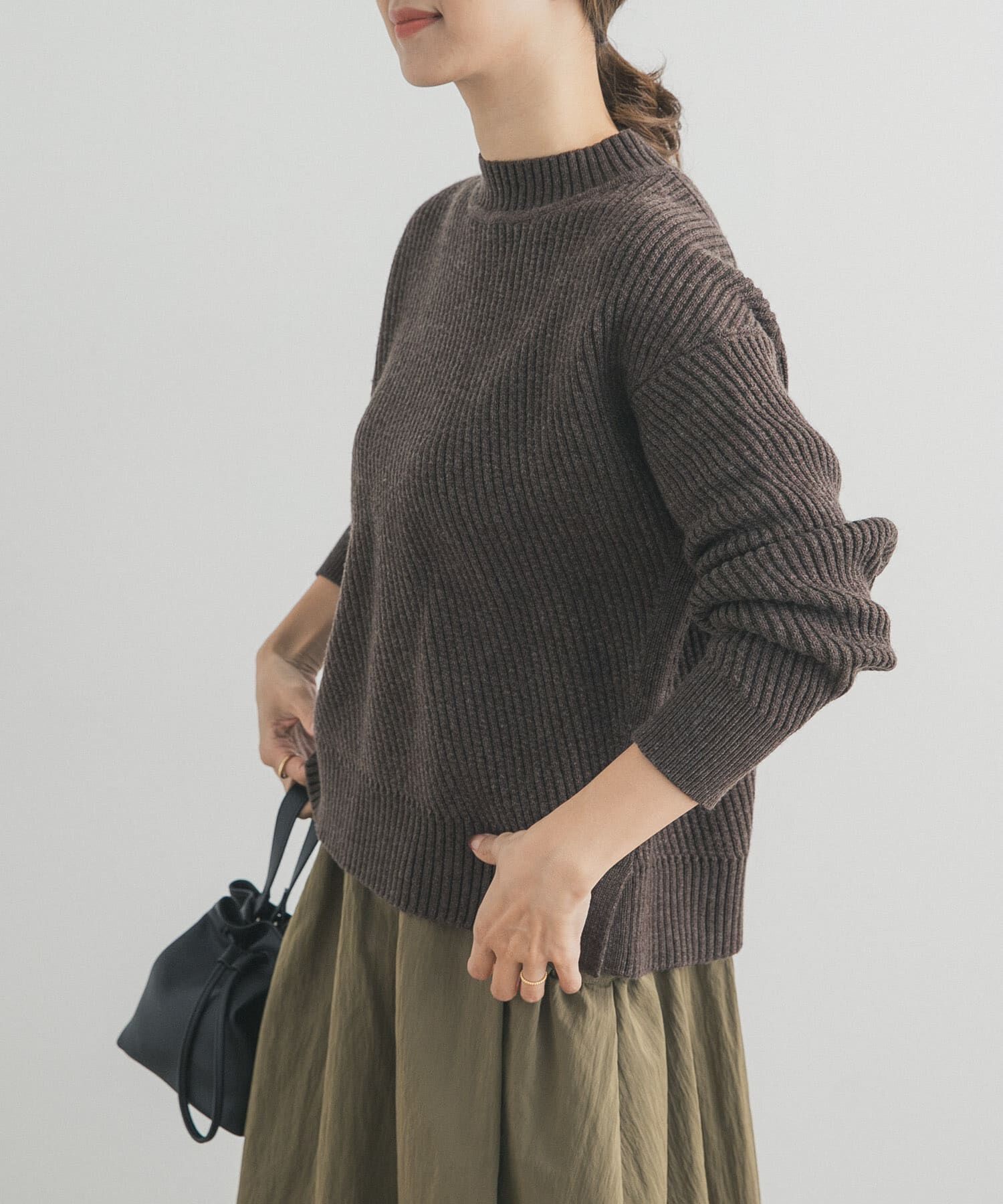 URBAN RESEARCH DOORS「ツイル編みKNIT」|ニット・セーター|