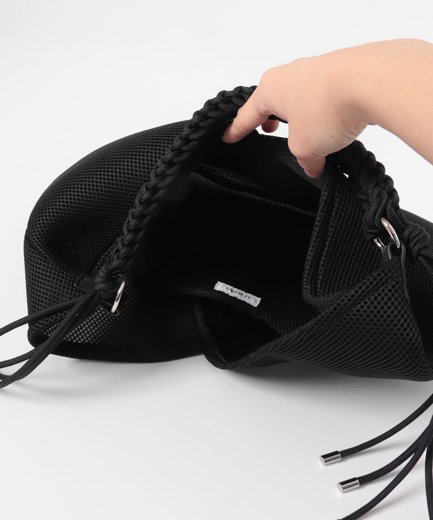 Sonny Label 「LE VERNIS　パラコードハンドルメッシュバッグ」|ハンドバッグ|