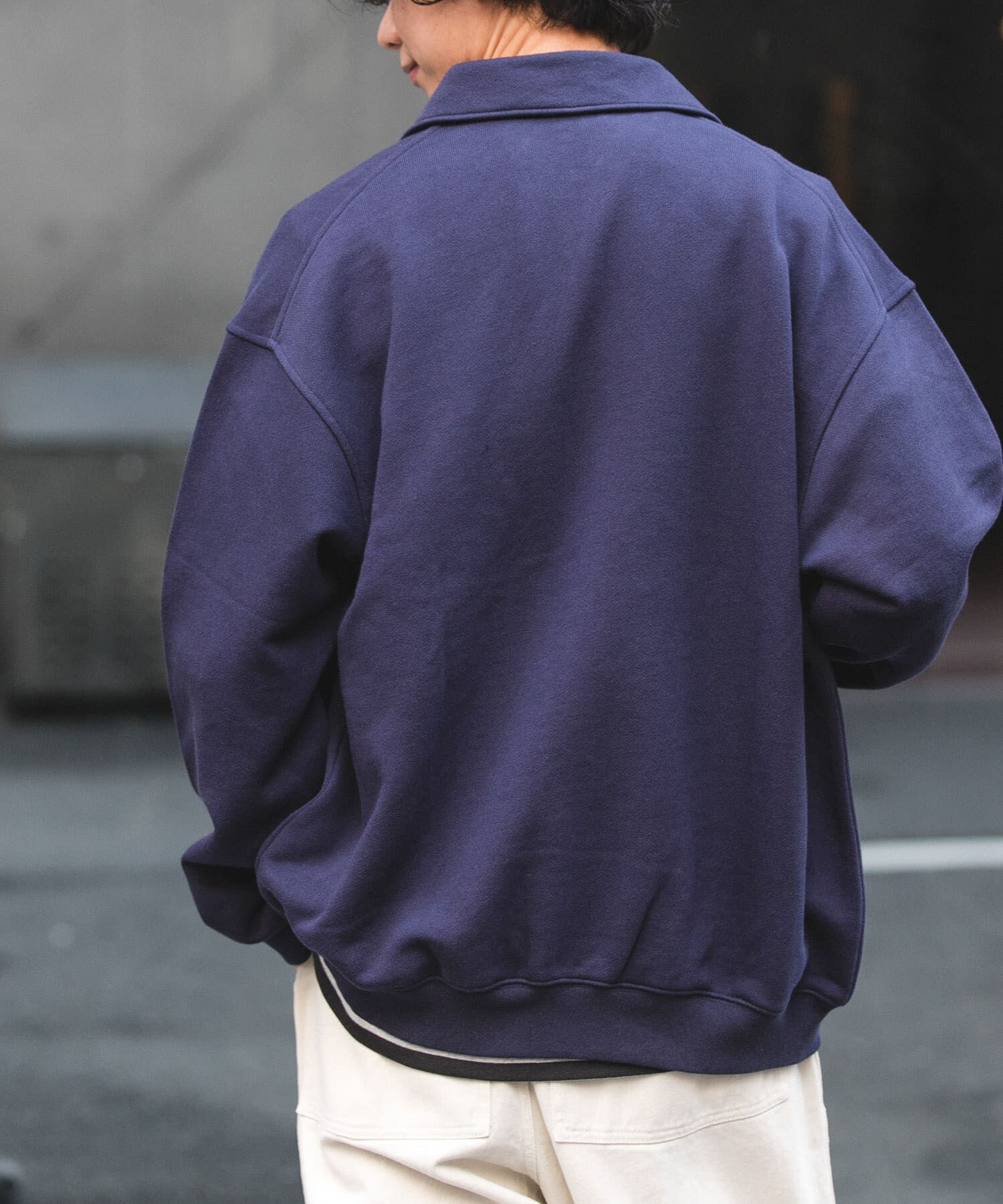 URBAN RESEARCH DOORS「FORK&SPOON　ジップスウェットカーディガン」|カーディガン|