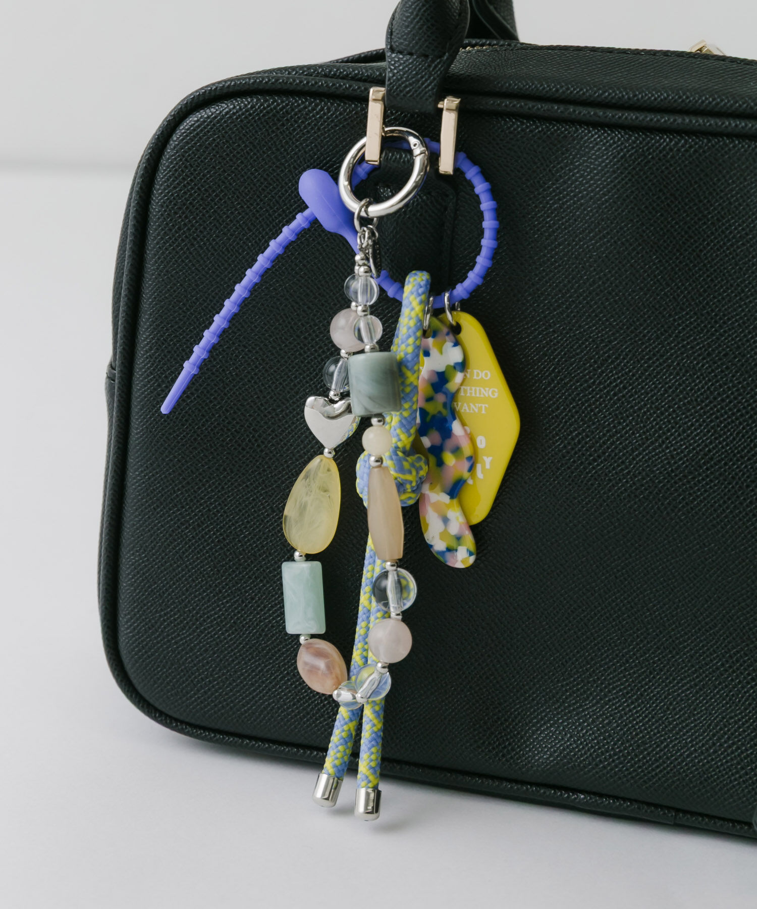 SMELLY「クリアビーズモチーフキーチェーン」|チャーム・キーホルダー|