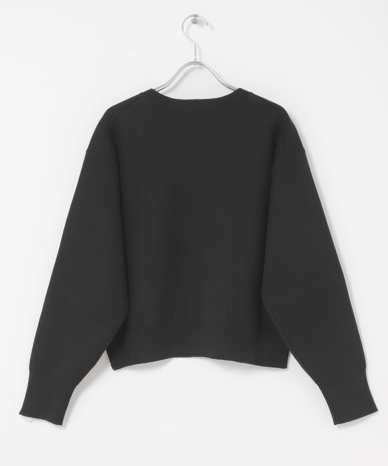 かぐれ「コットンカシミヤスムースプルオーバー」|ニット・セーター|