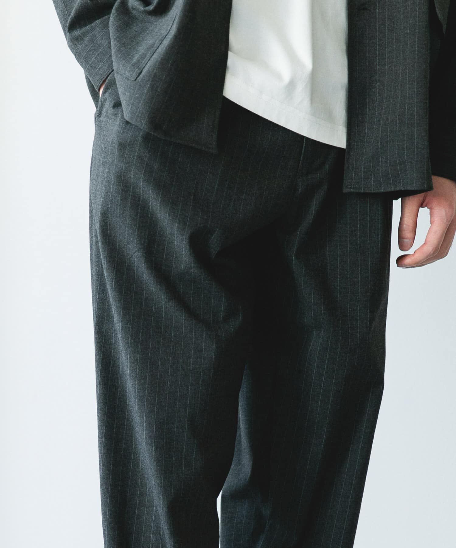 URBAN RESEARCH DOORS「ウールライクイージートラウザー」|その他|グレー系その他