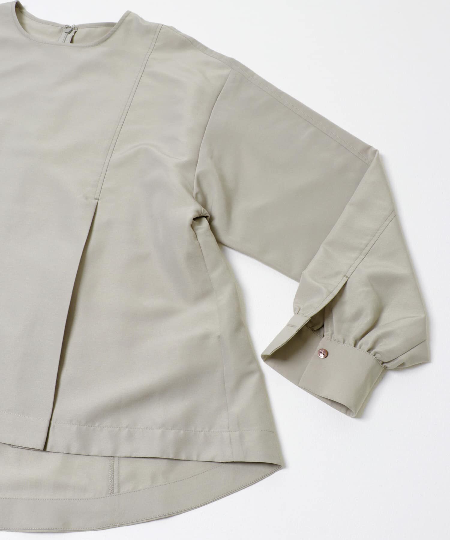 URBAN RESEARCH DOORS「タックフレアペプラムブラウス」|シャツ・ブラウス|