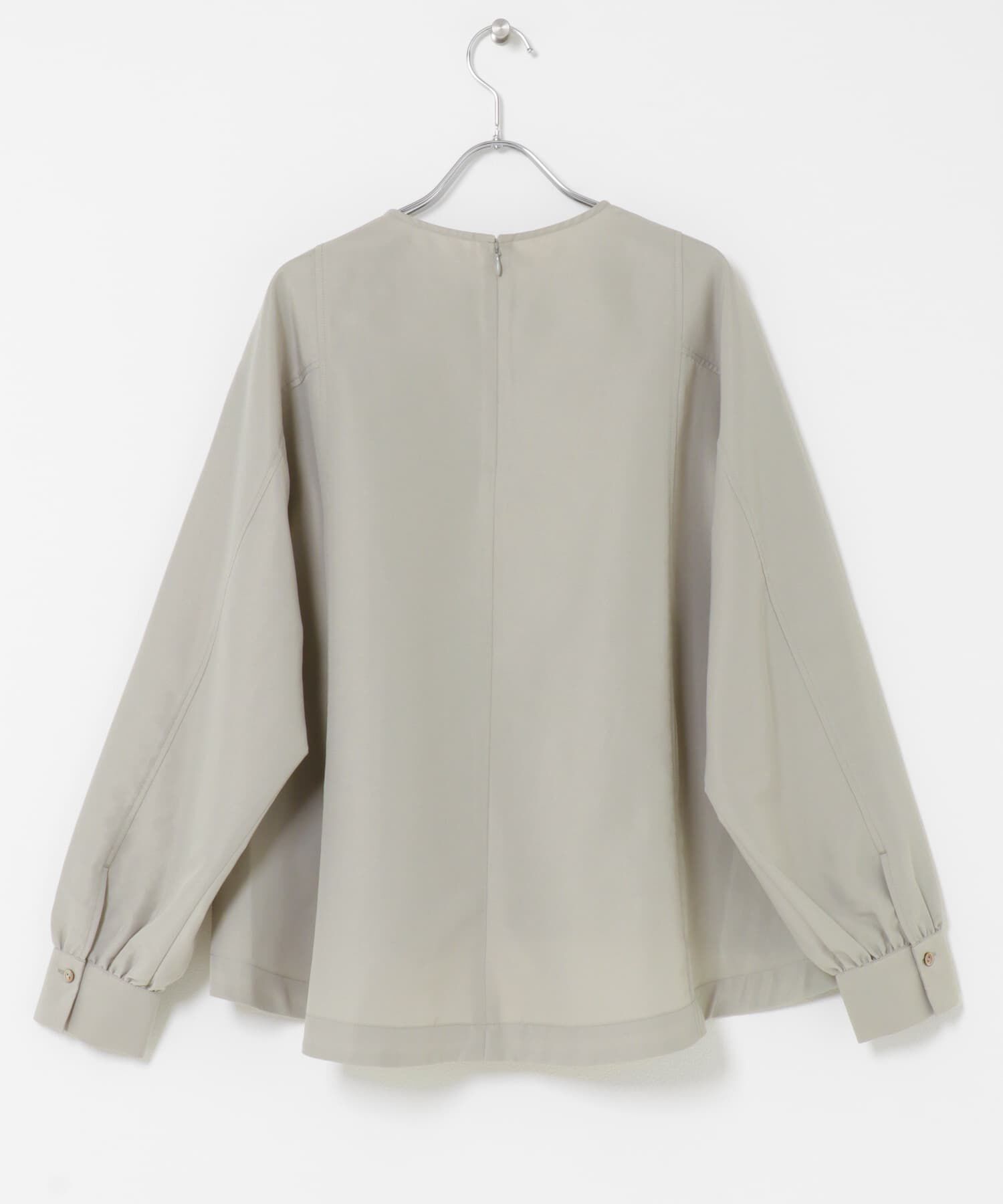 URBAN RESEARCH DOORS「タックフレアペプラムブラウス」|シャツ・ブラウス|