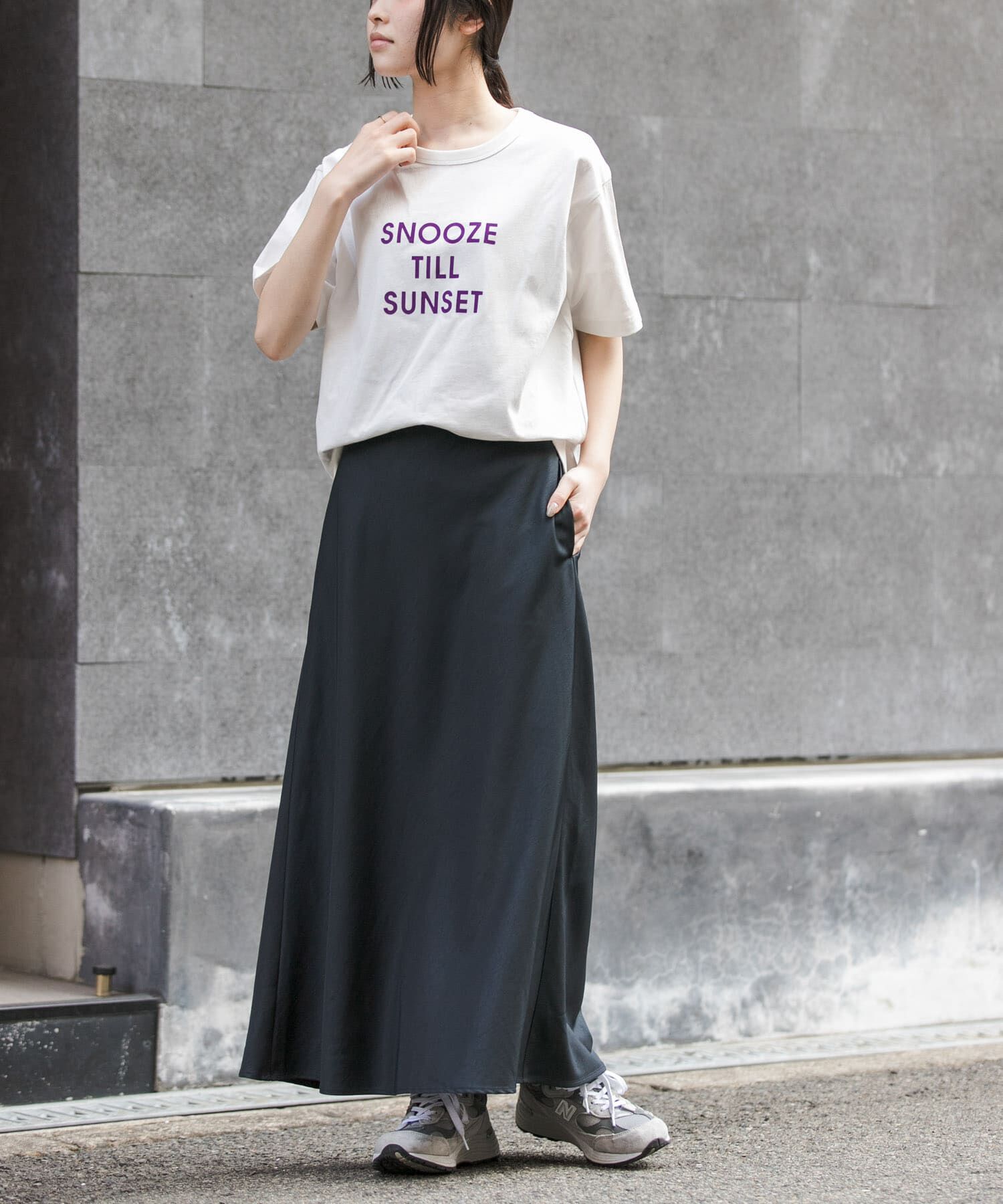 URBAN RESEARCH DOORS「FORK&SPOON　フロッキーロゴショートスリーブTシャツ」|Tシャツ・カットソー|