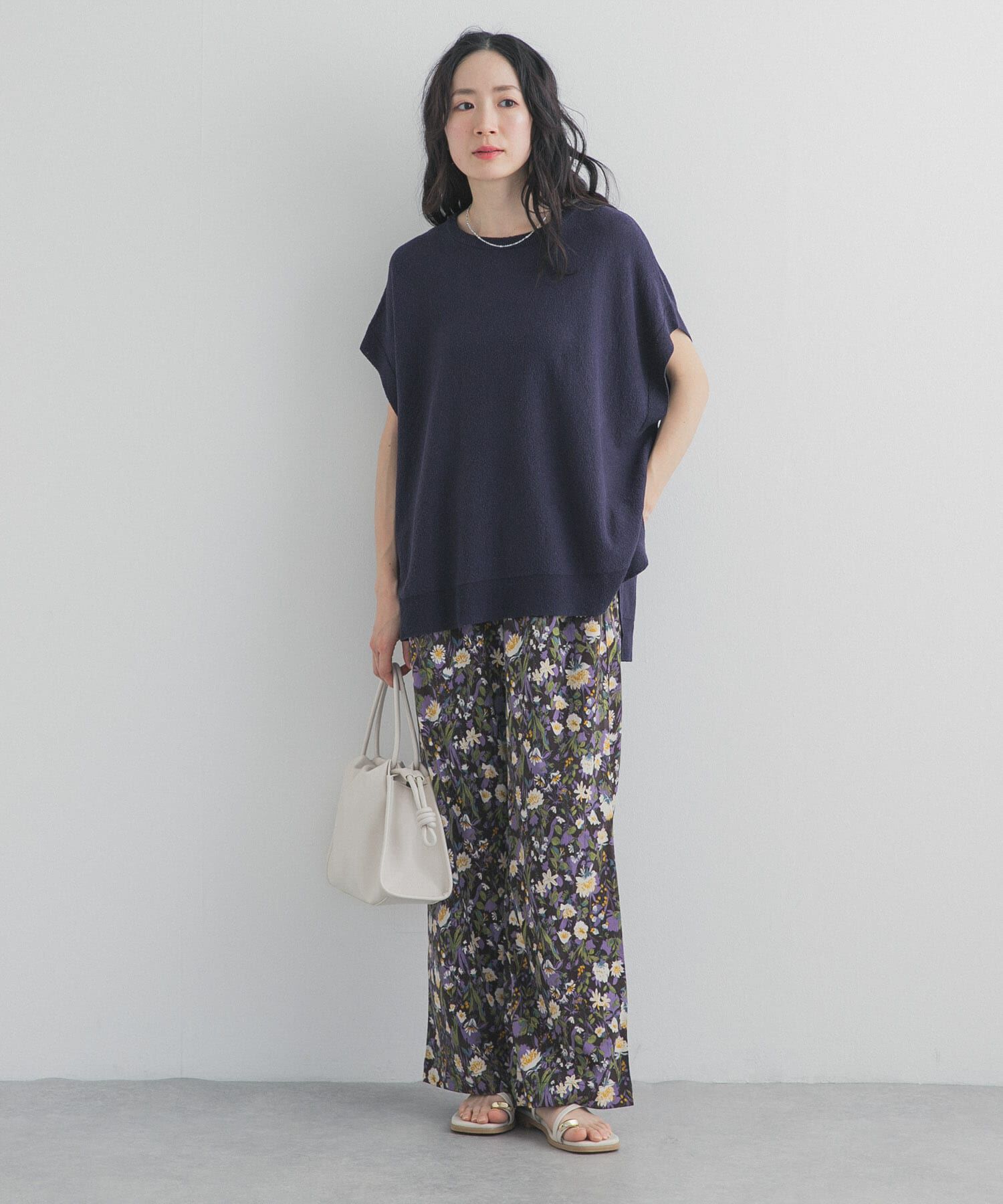 URBAN RESEARCH DOORS「『WEB/一部店舗限定カラー』フラワープリントイージーパンツ」|その他|