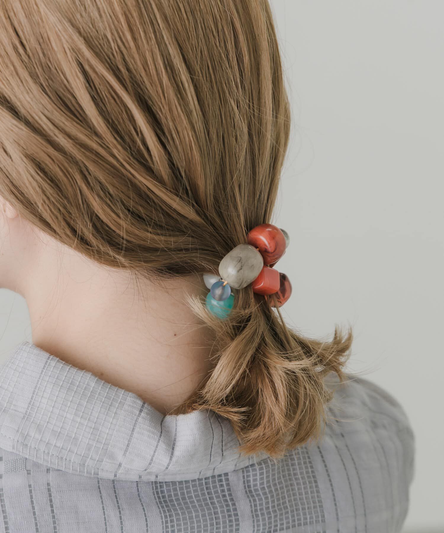 SMELLY「ボリュームモチーフヘアポニー」|ヘアゴム・シュシュ|