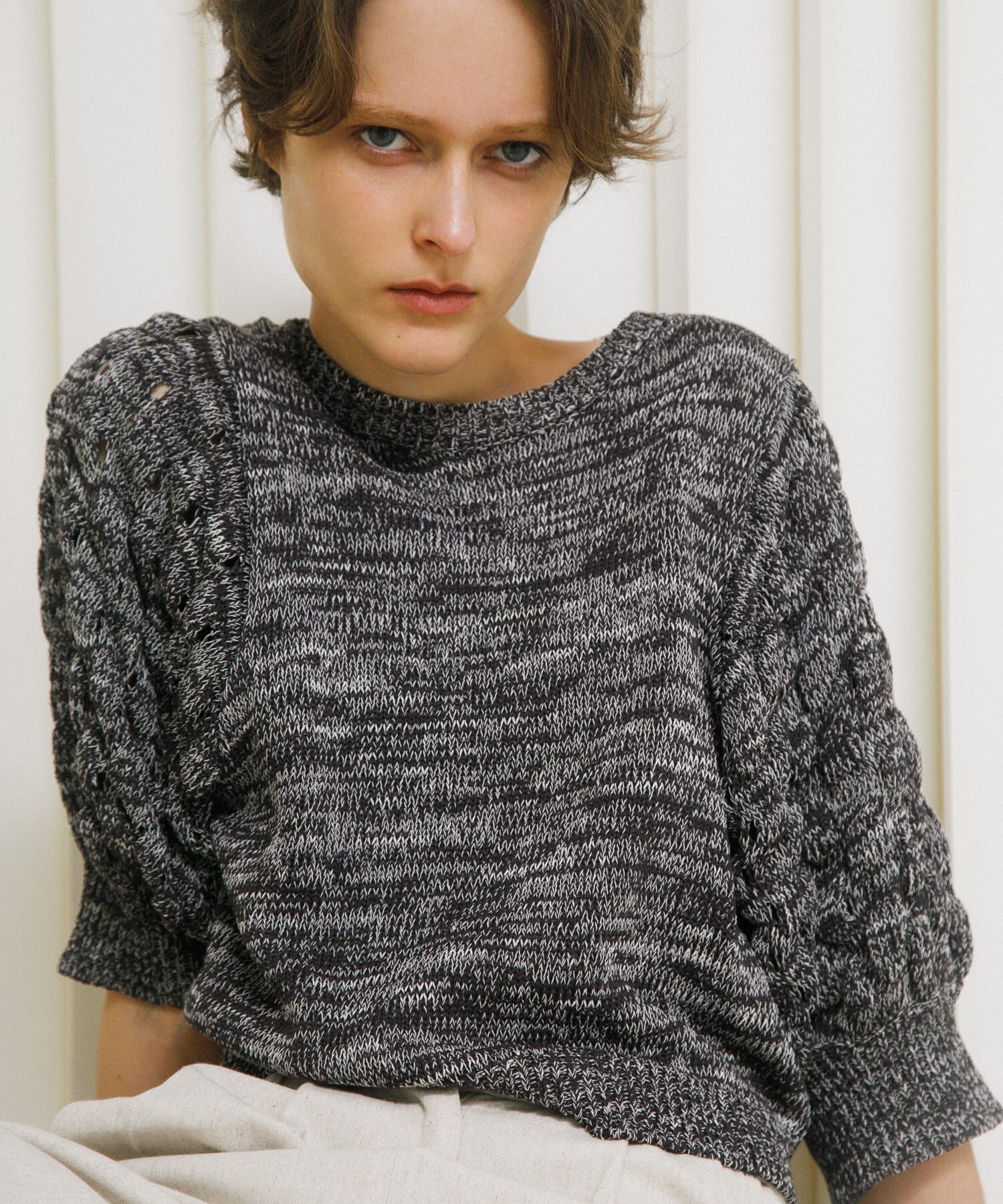 LAATO「lantern sleeve knit」|ニット・セーター|