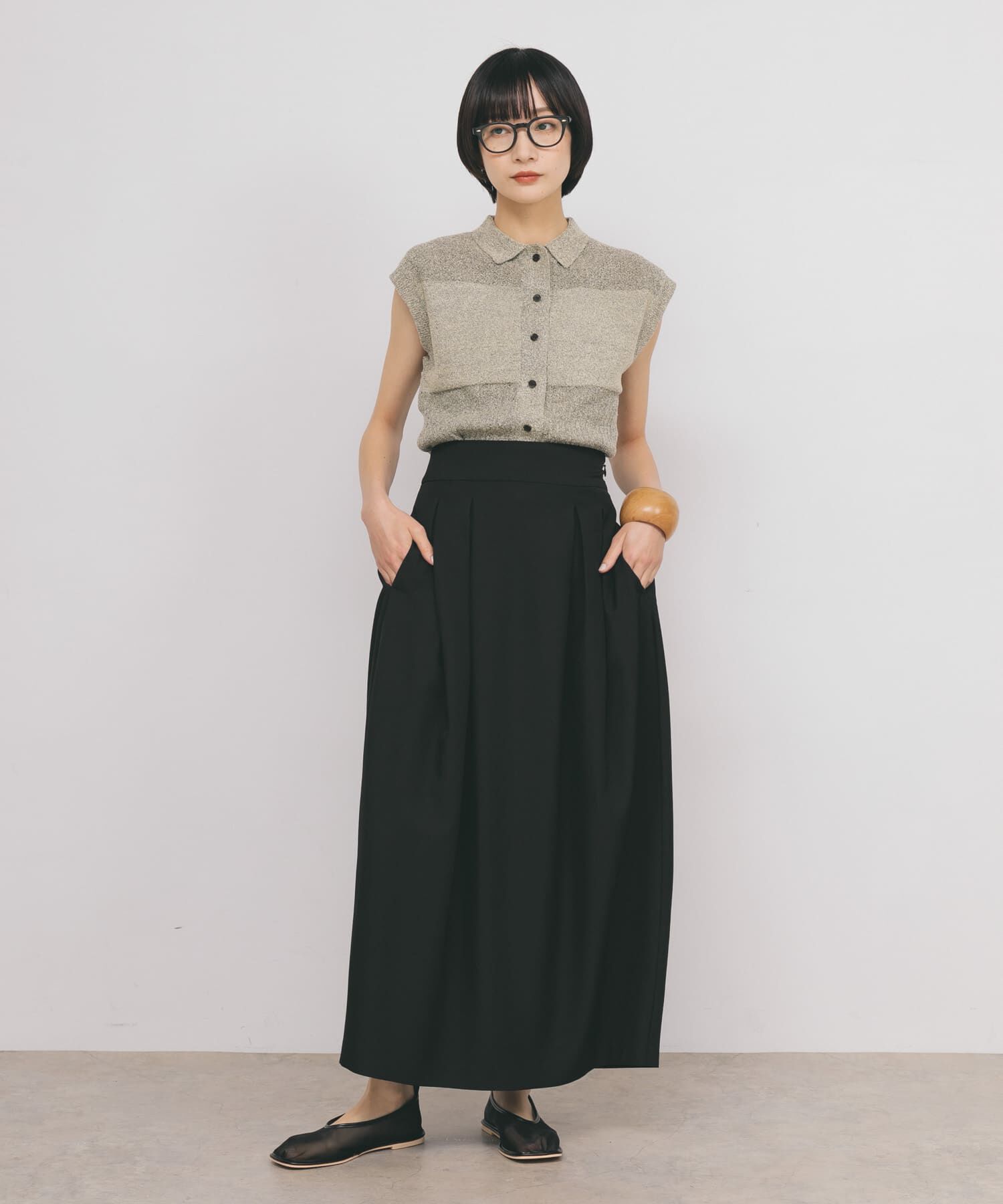  「コクーンタックスカート」|スカート|