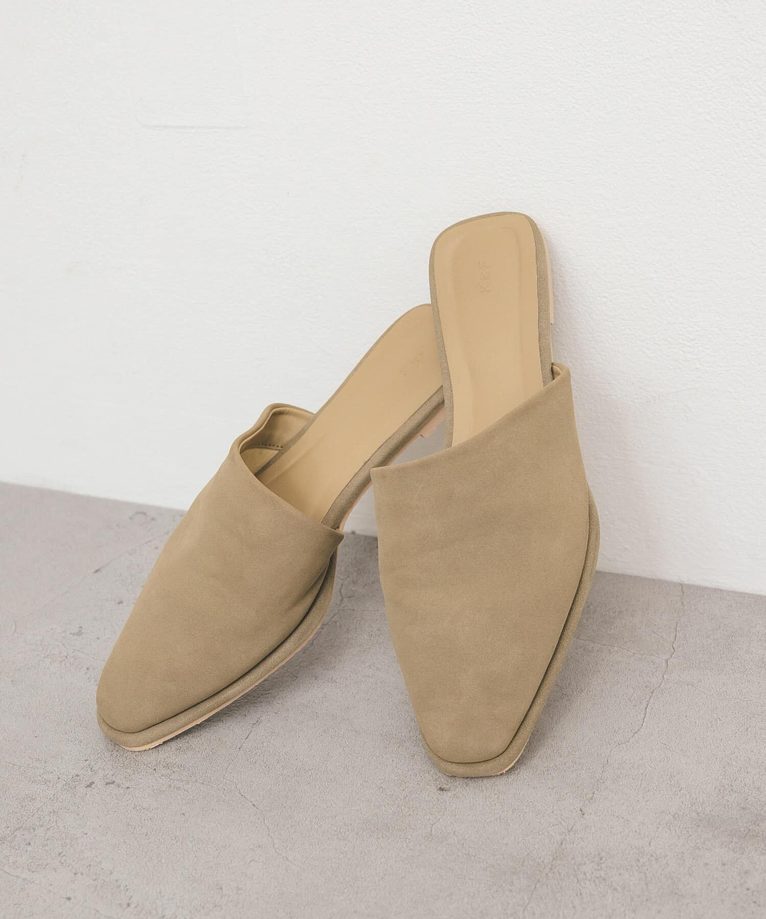  「スエードライクフラットシューズ」|その他|ベージュ