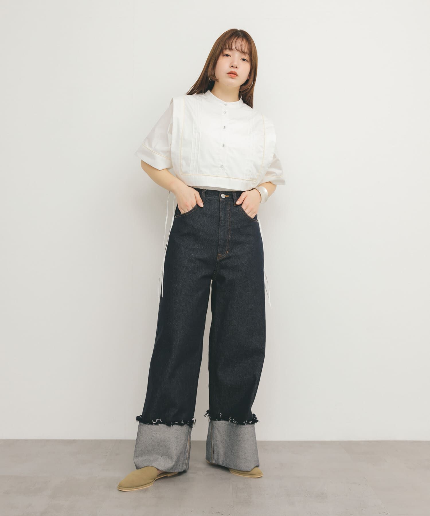  「スエードライクフラットシューズ」|その他|