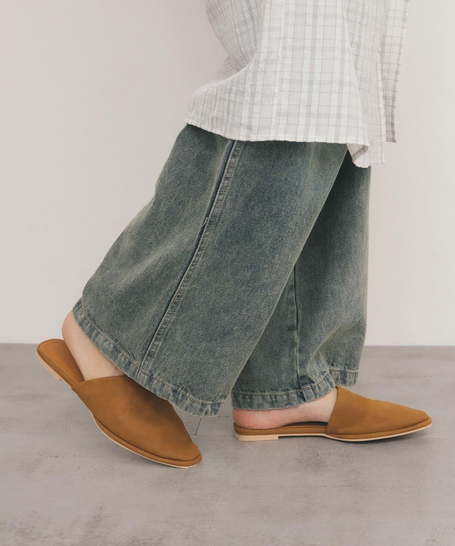  「スエードライクフラットシューズ」|その他|