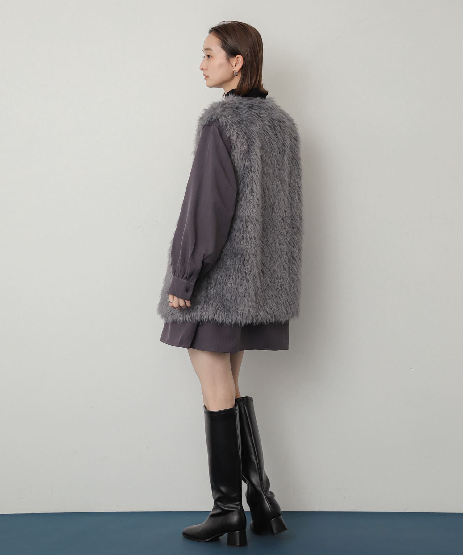 SENSE OF PLACE by URBAN RESEARCH「『Shortサイズあり』タックシャツワンピース」|ワンピース|