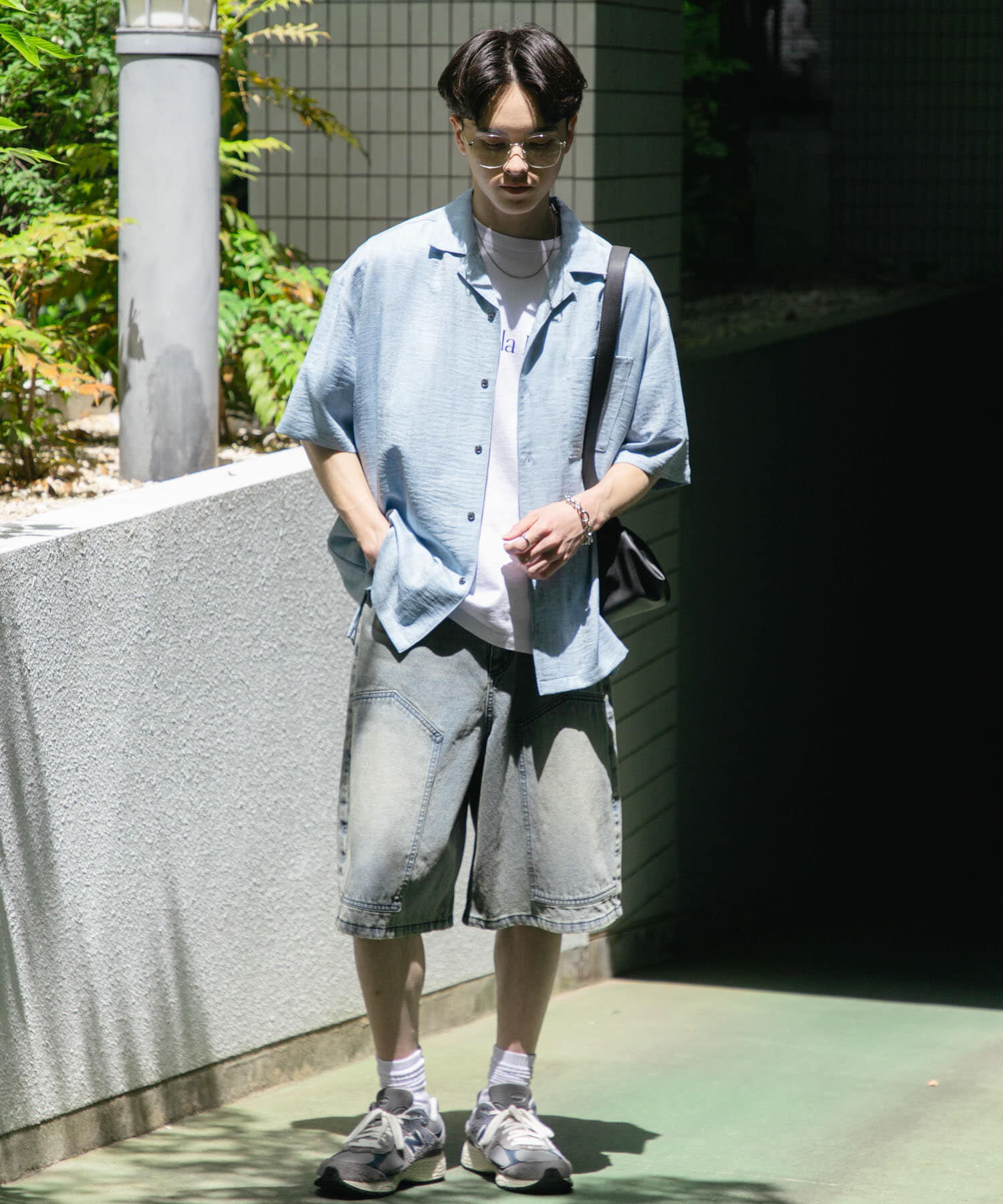 SENSE OF PLACE by URBAN RESEARCH「ダブルニーワイドデニムショーツ」|その他|