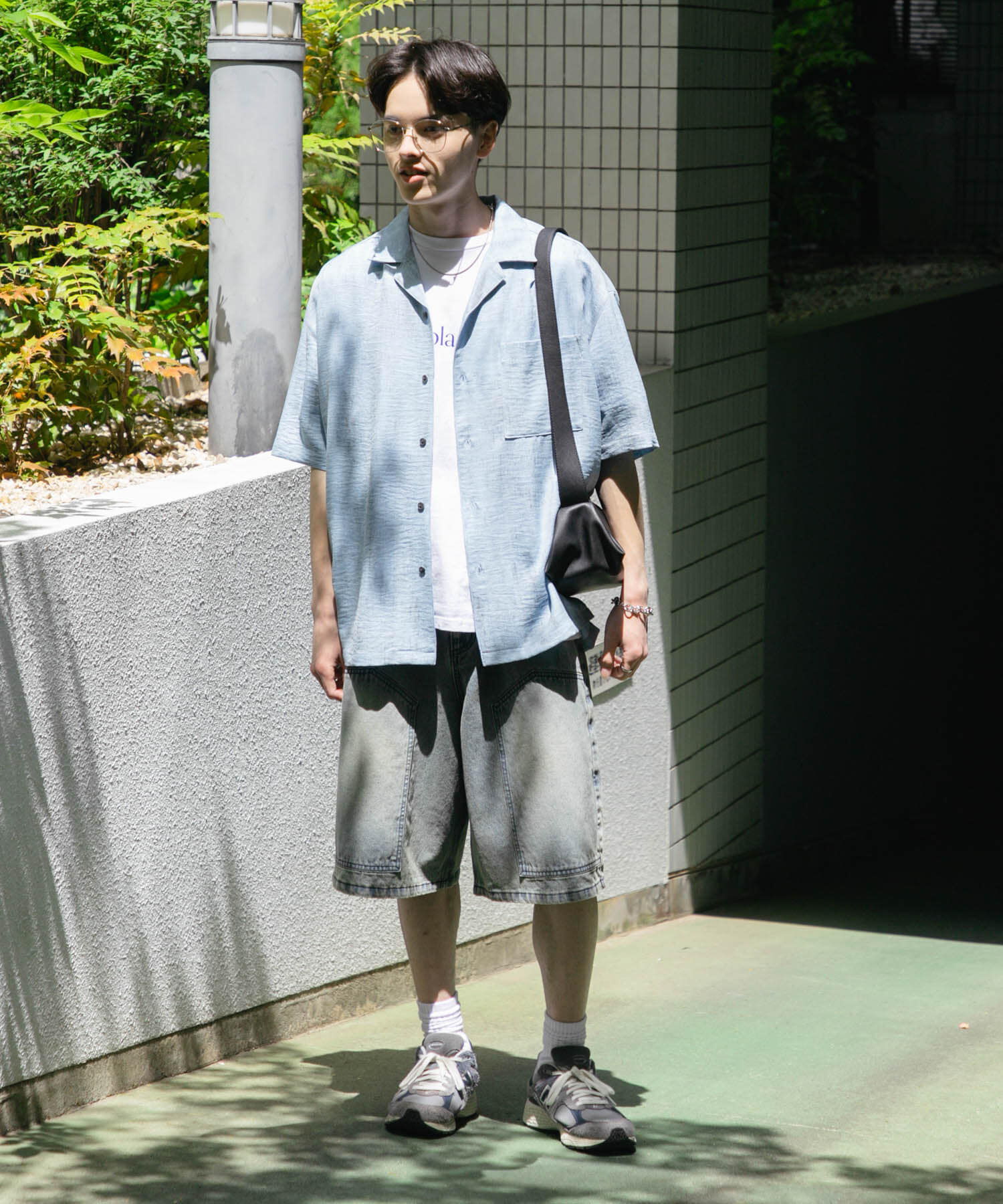 SENSE OF PLACE by URBAN RESEARCH「ダブルニーワイドデニムショーツ」|その他|