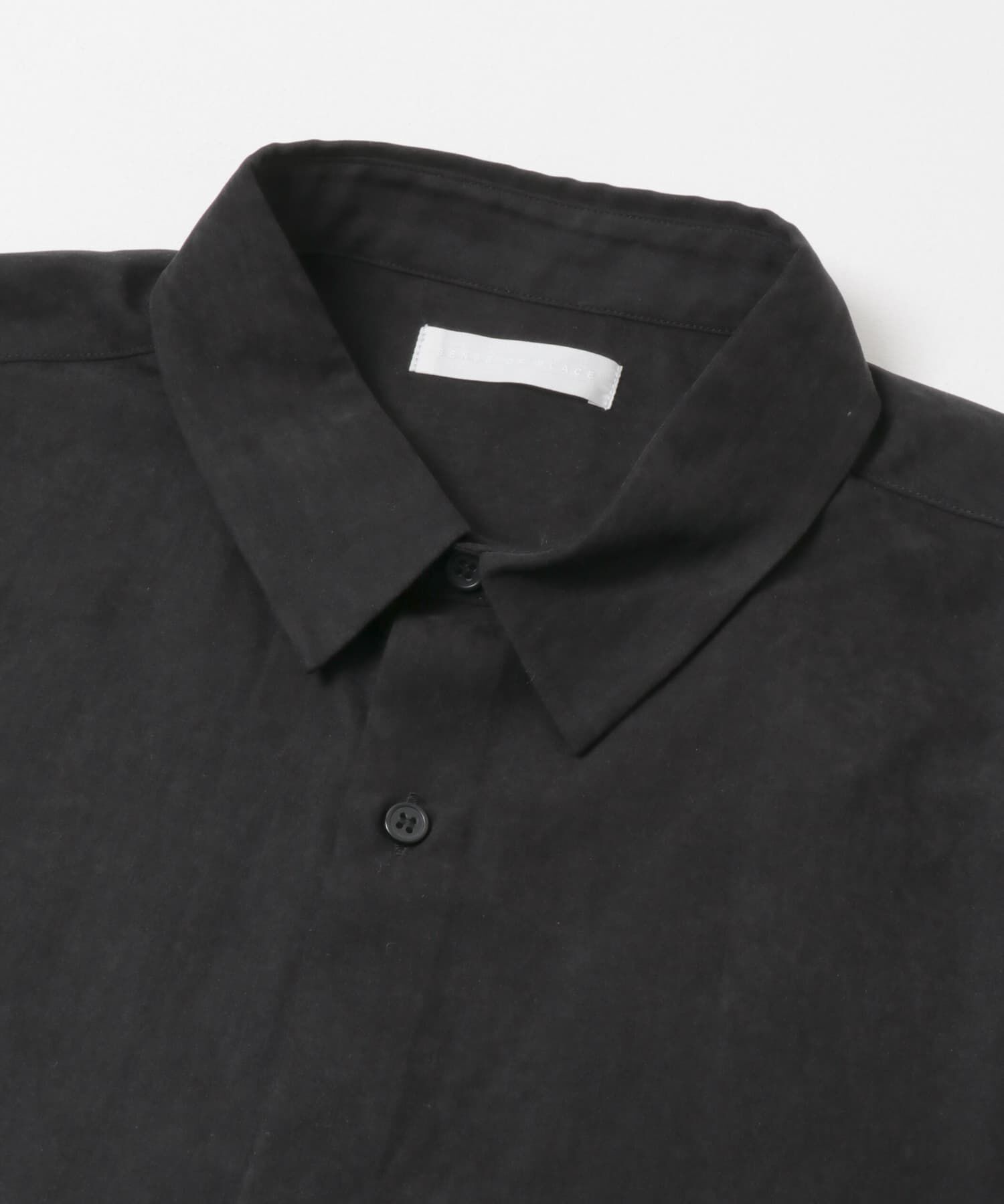 SENSE OF PLACE by URBAN RESEARCH「エクストラルーズピーチサテンショートスリーブシャツ」|シャツ・ブラウス|