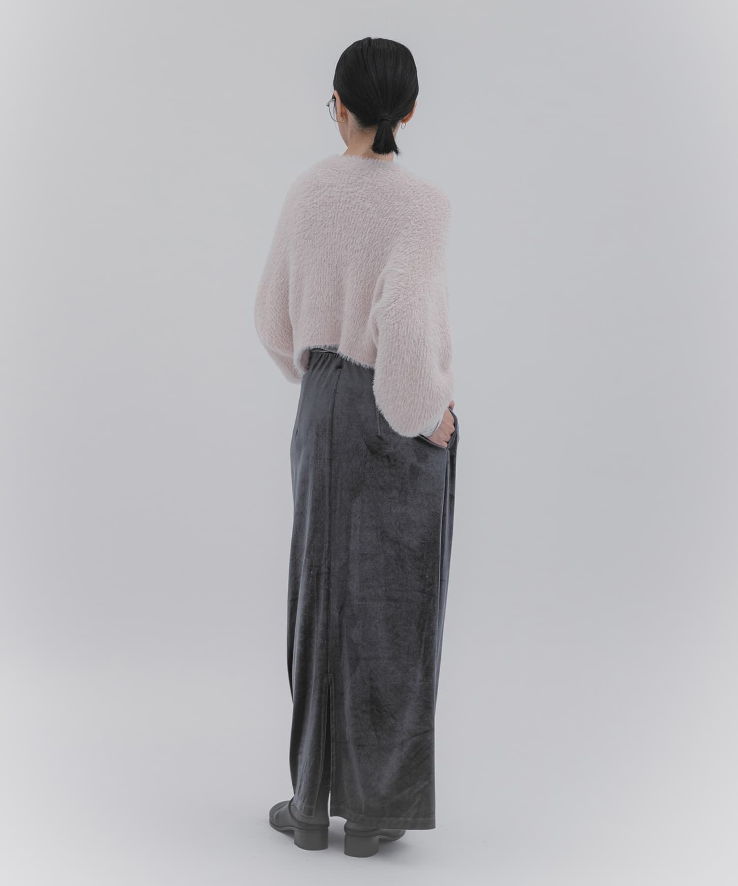 SENSE OF PLACE by URBAN RESEARCH「『一部WEB限定カラー』ラメシャギークロップドカーディガン」|カーディガン|