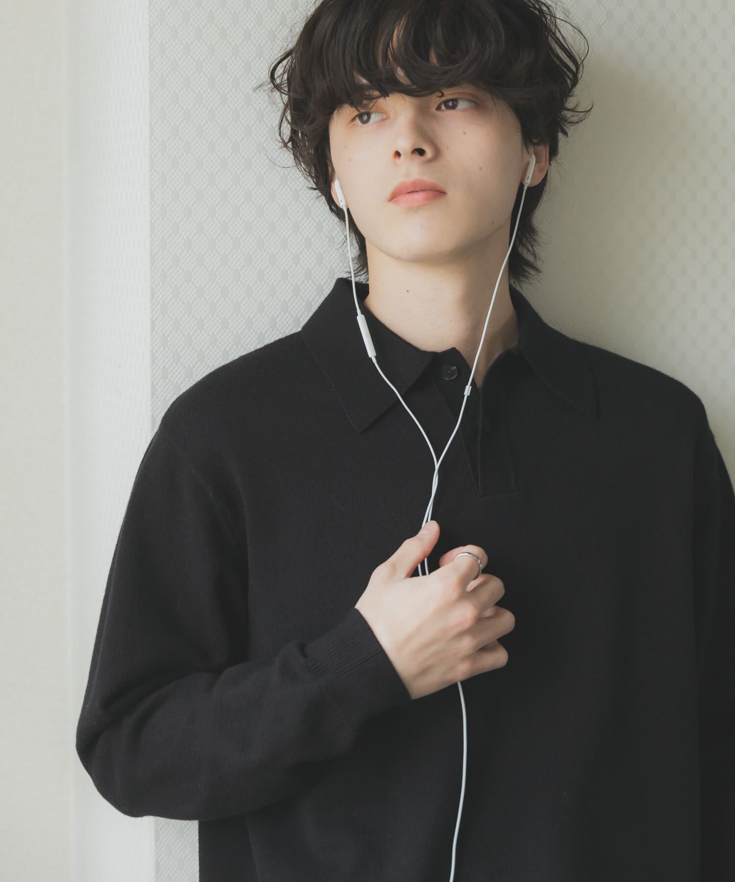 SENSE OF PLACE by URBAN RESEARCH「『一部WEB限定カラー』『洗濯可/毛玉防止』ストレッチニットポロシャツ」|ニット・セーター|