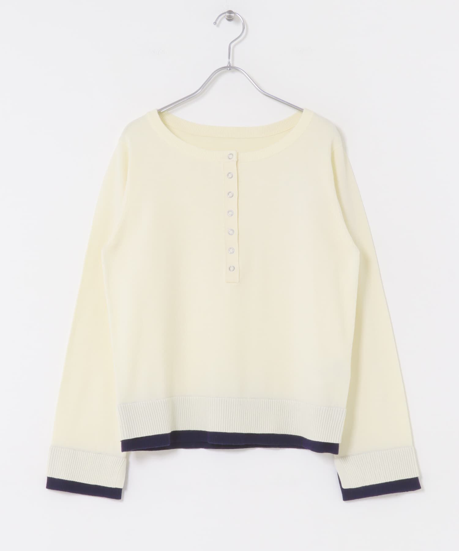 SENSE OF PLACE by URBAN RESEARCH「ヘンリーネックレイヤードセーター」|ニット・セーター|