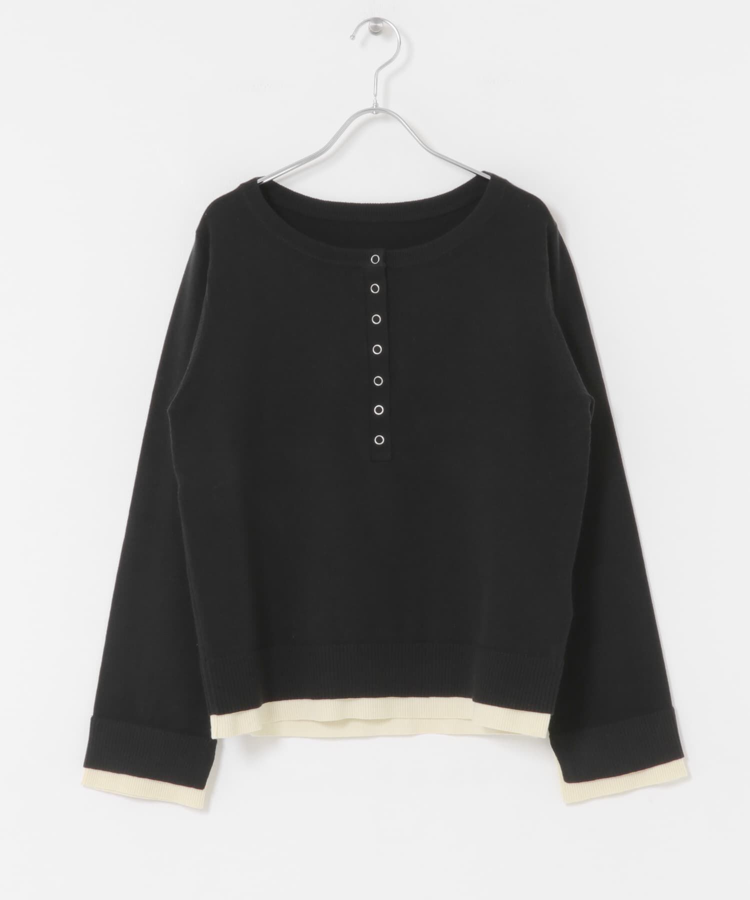 SENSE OF PLACE by URBAN RESEARCH「ヘンリーネックレイヤードセーター」|ニット・セーター|